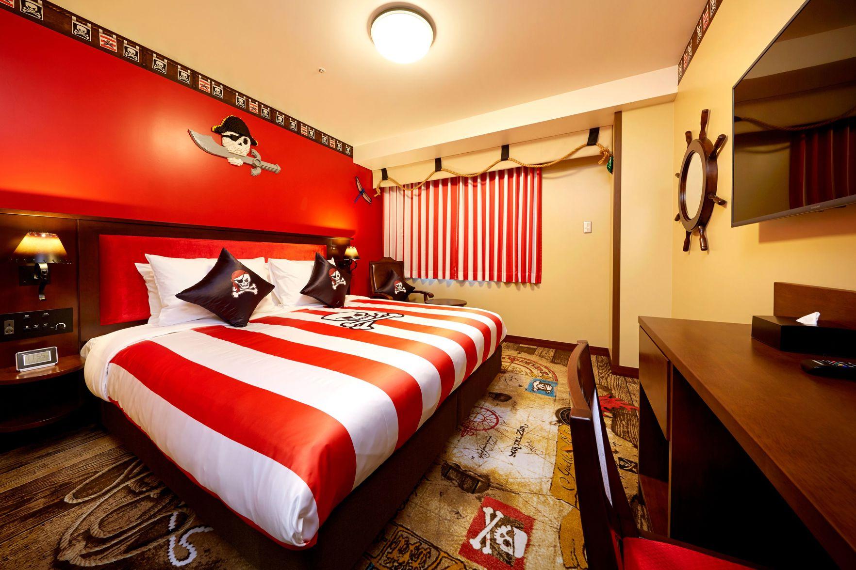 Theme, Pirate, 2 Double Beds
