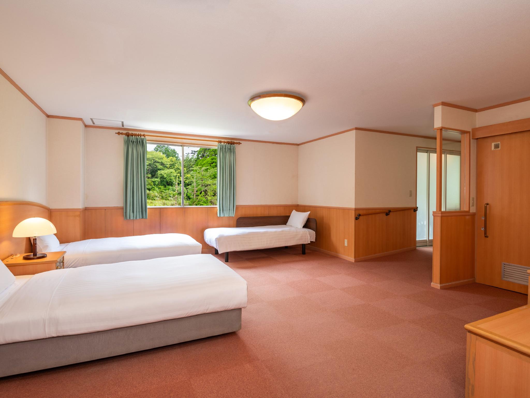 Semi Room, Universal, 2 Semi Double Beds, Sofa