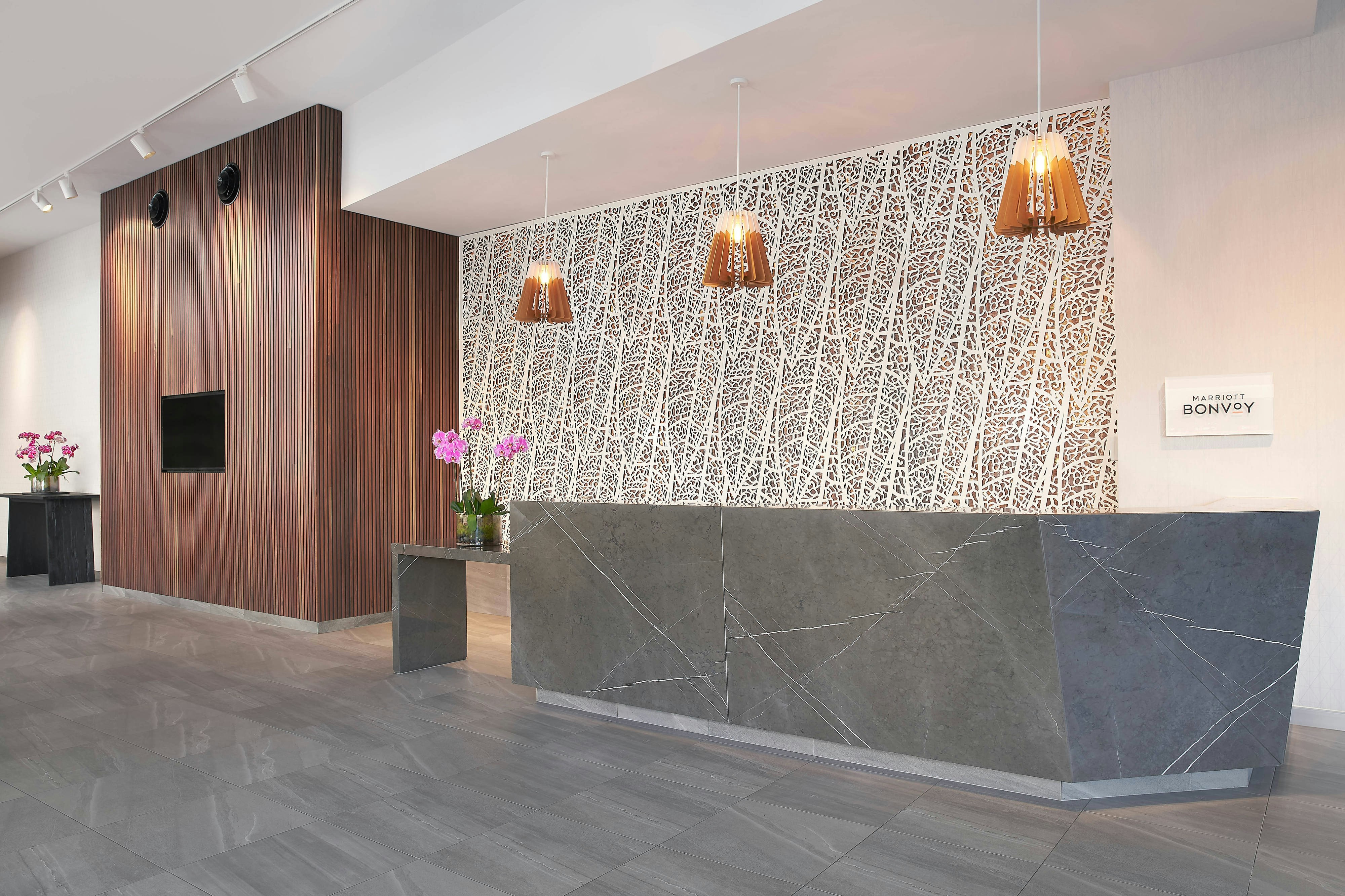 Lobby at Courtyard by Marriott Brisbane South Bank, BRISBANE