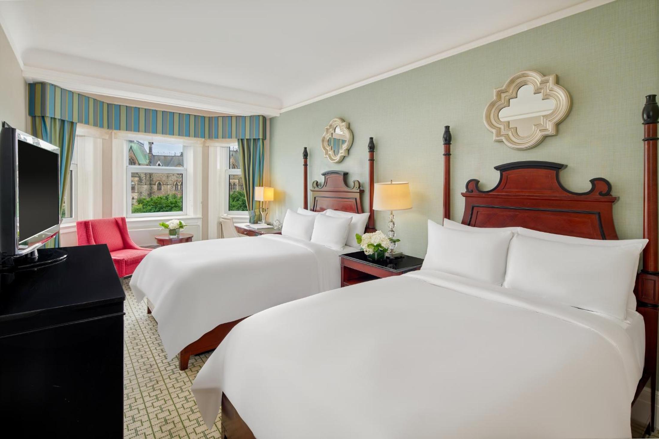 Fairmont, 2 Double Beds, with View