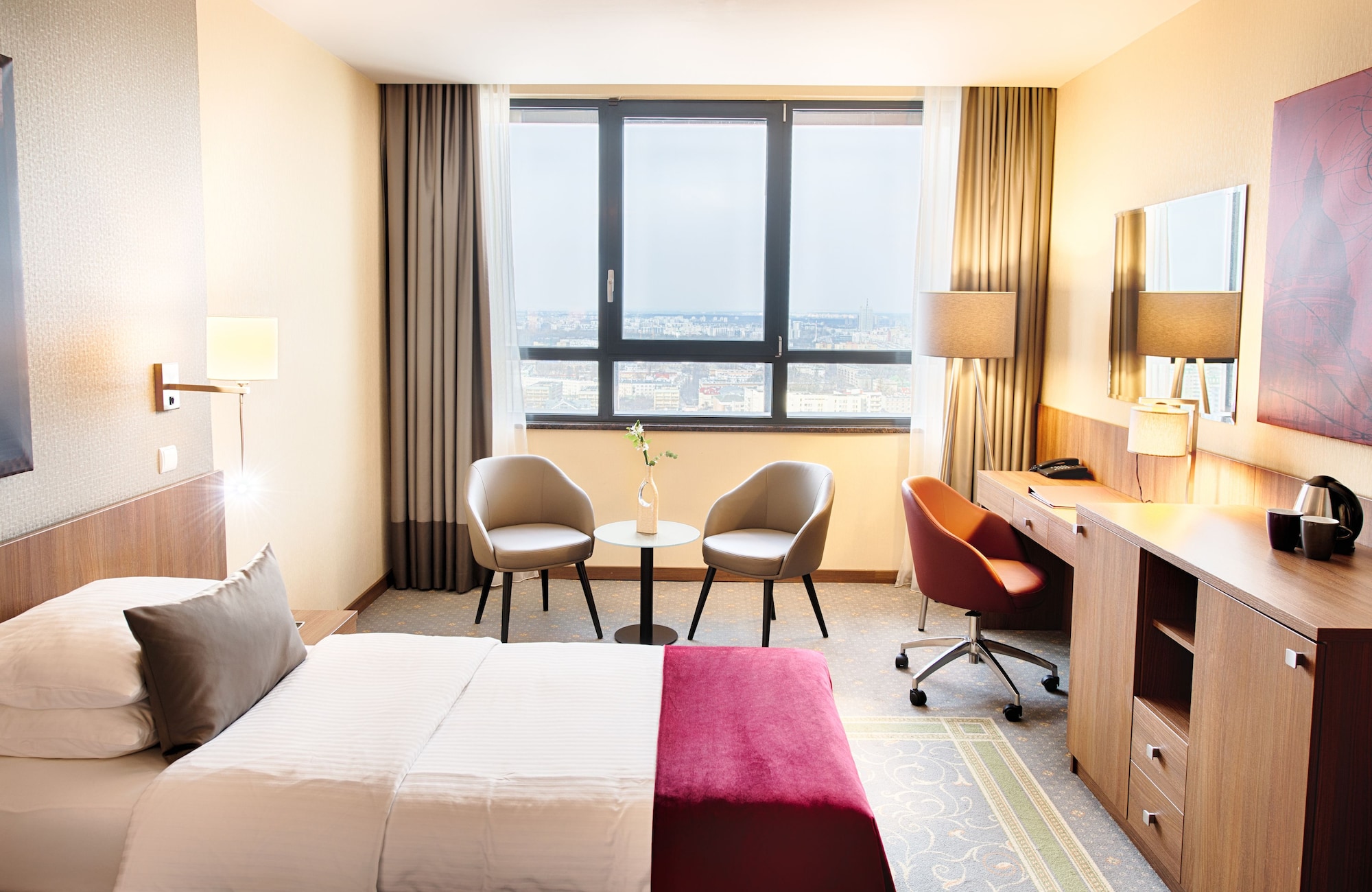 Deluxe, Queen Bed, Leonardo Royal Hotel Warsaw 6/10