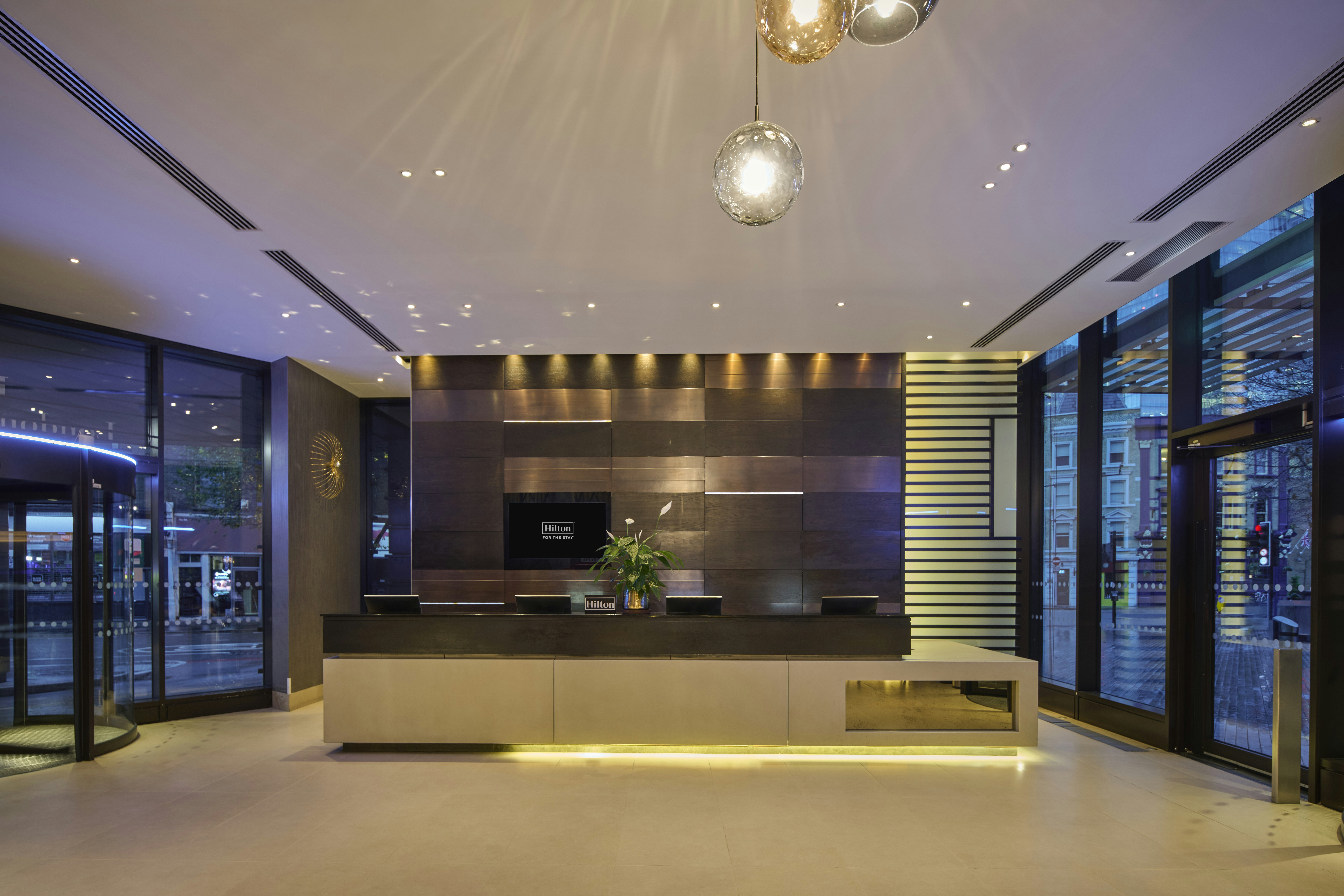 Lobby at Hilton London Tower Bridge, LONDON
