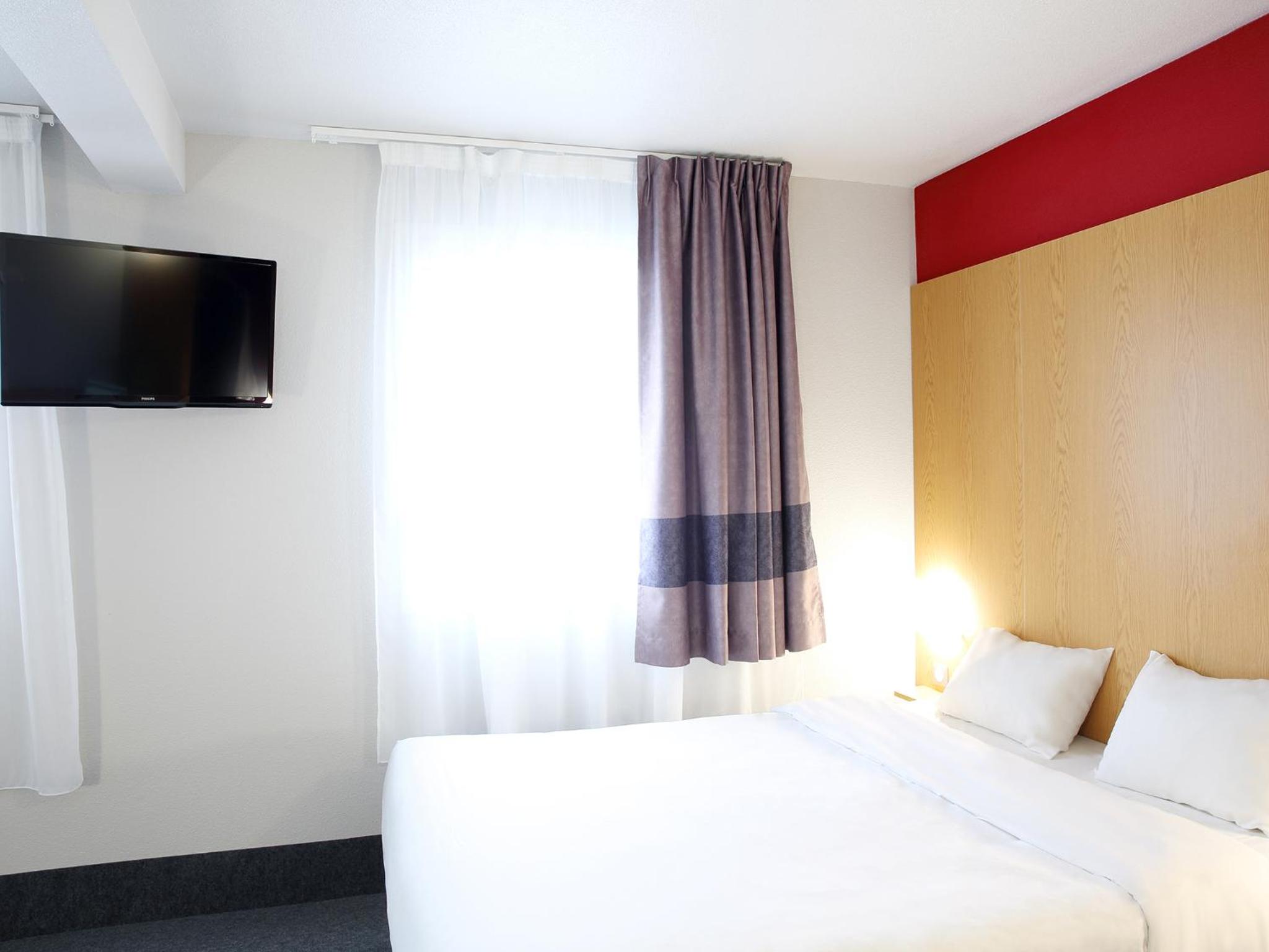 غرفة بسرير كوين، B&B Hotel Perpignan Sud Marche International 2/9