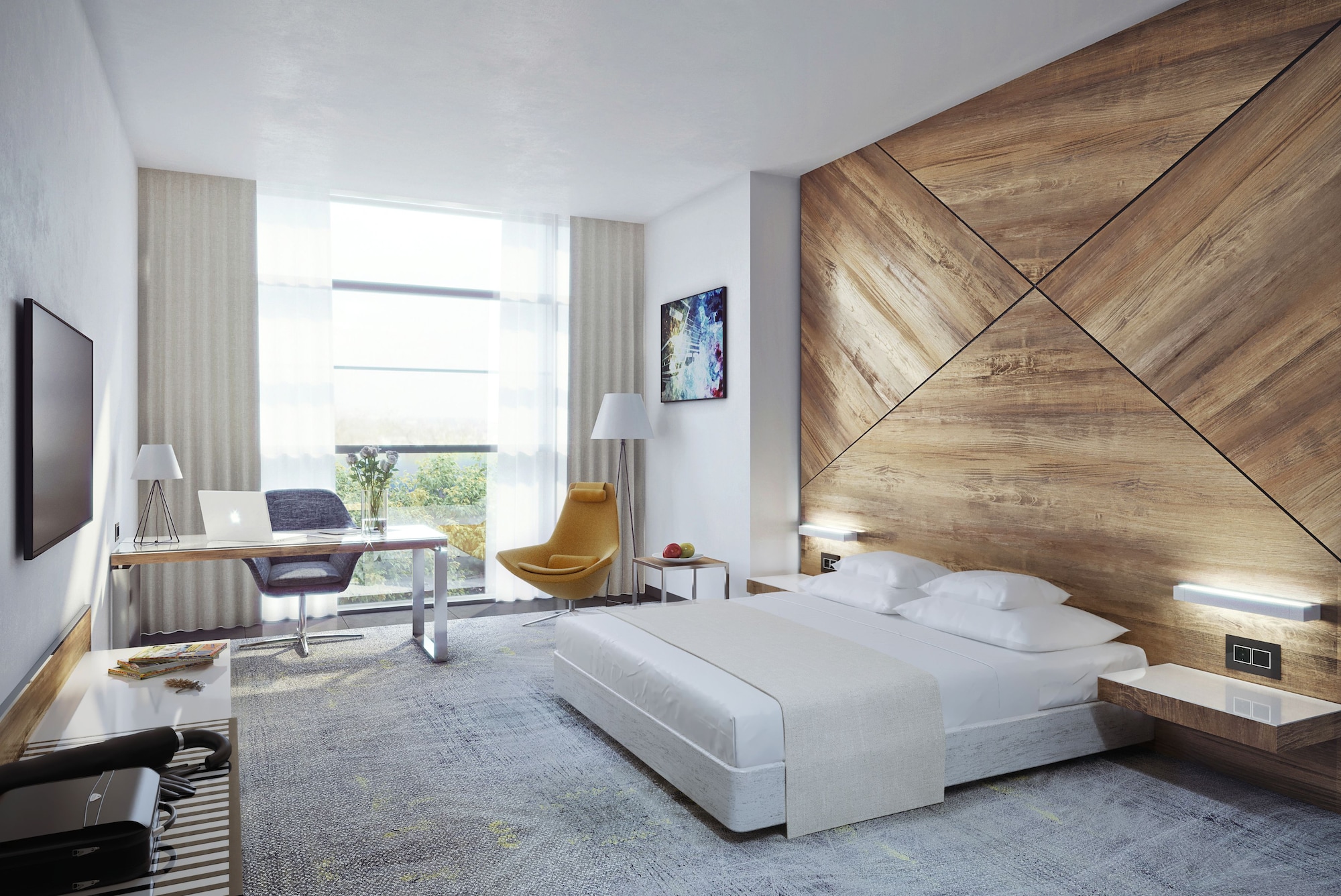 غرفة سوبيريور بسرير كينج، Messier 53 Hotel Yerevan 2/5