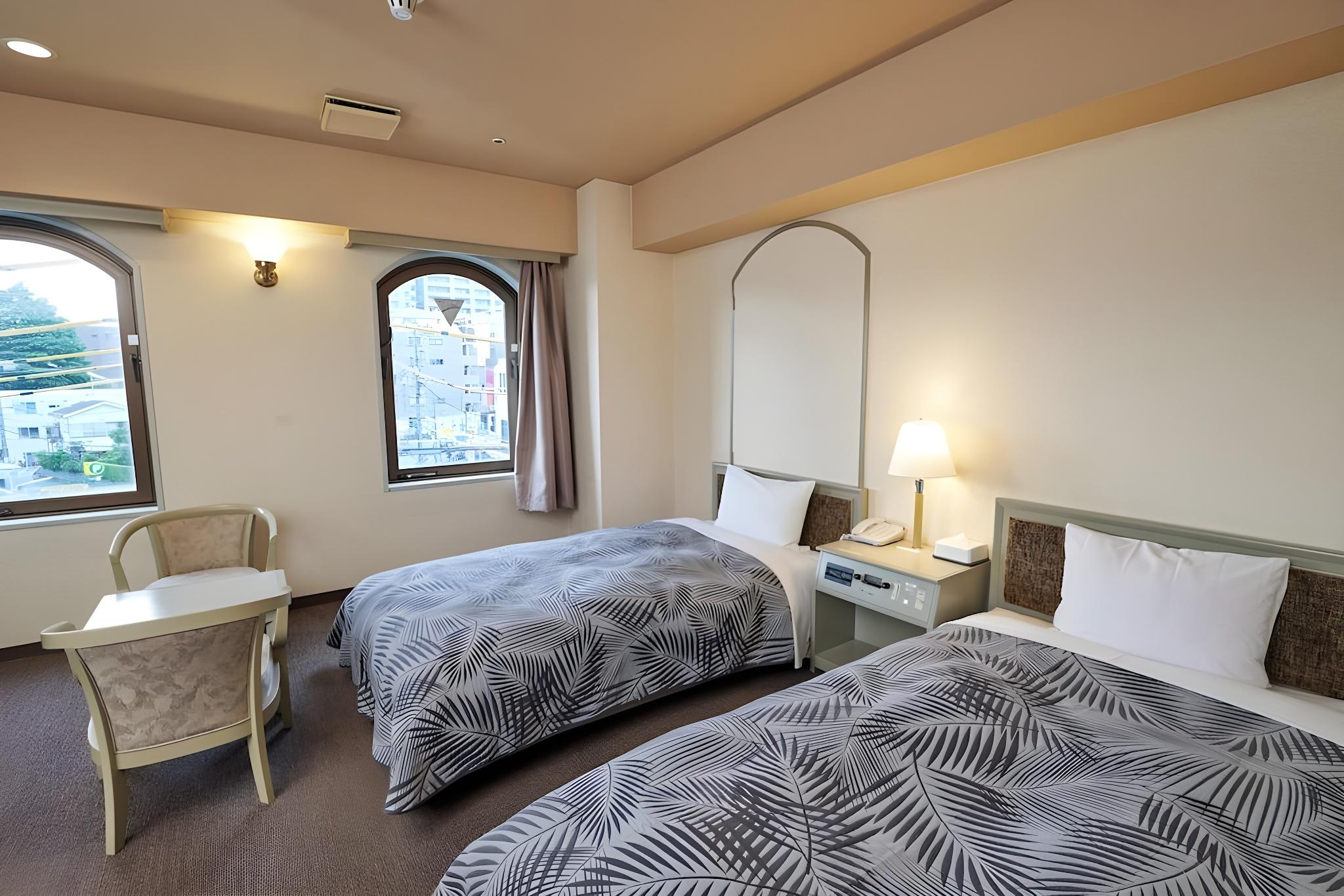 DELUXE, TWIN BEDS, SMOKING