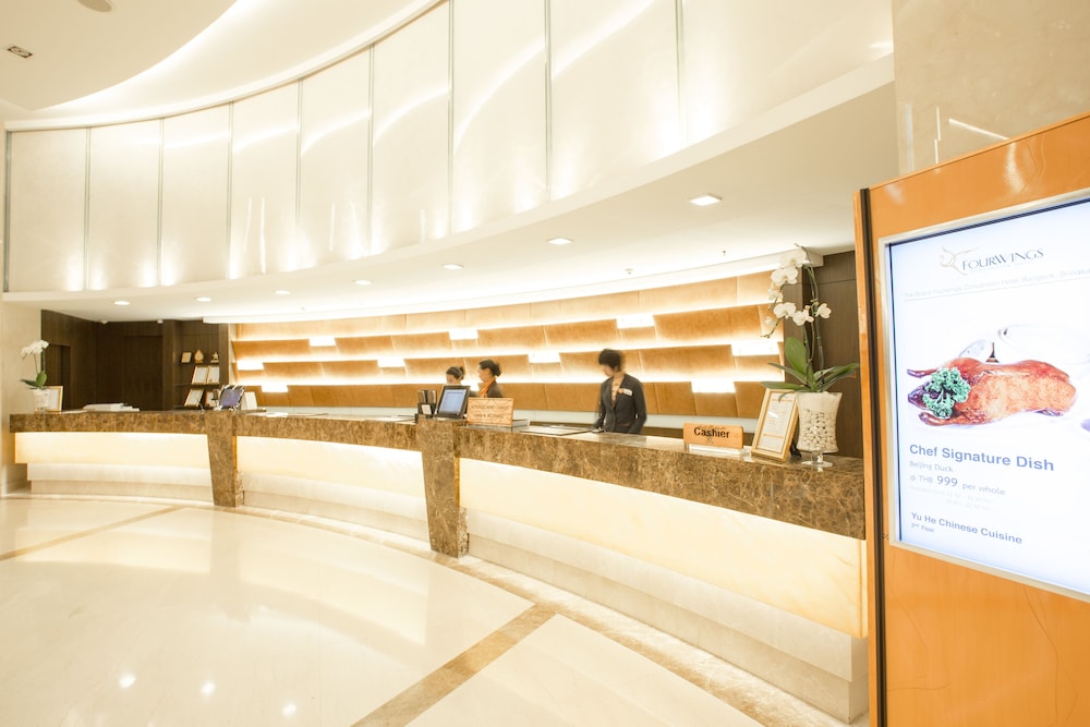 Lobby at The Grand Fourwings Convention Hotel, BANGKOK