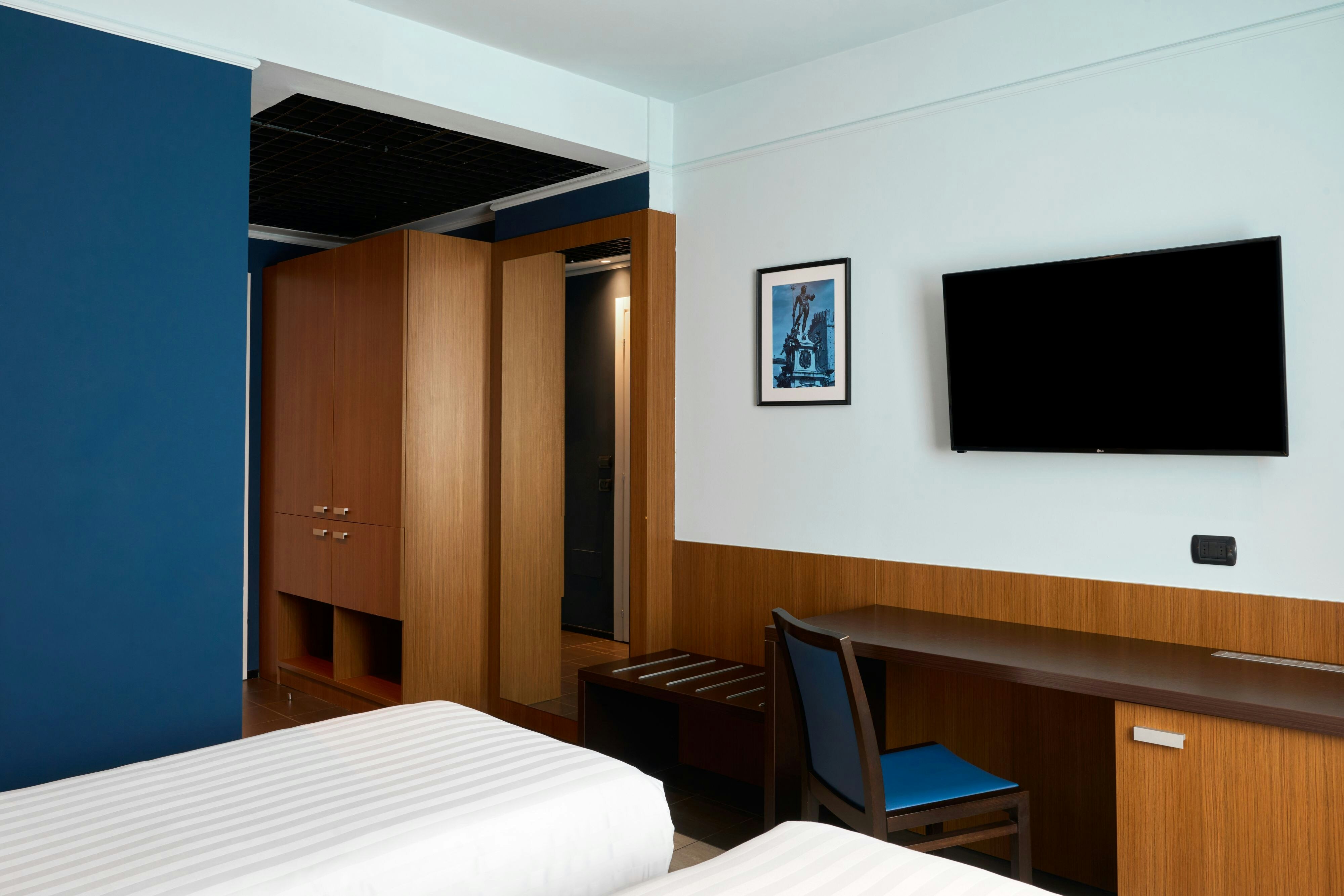 غرفة بسريرين منفصلين، Four Point Flex Sheraton Bologna Airport 3/5