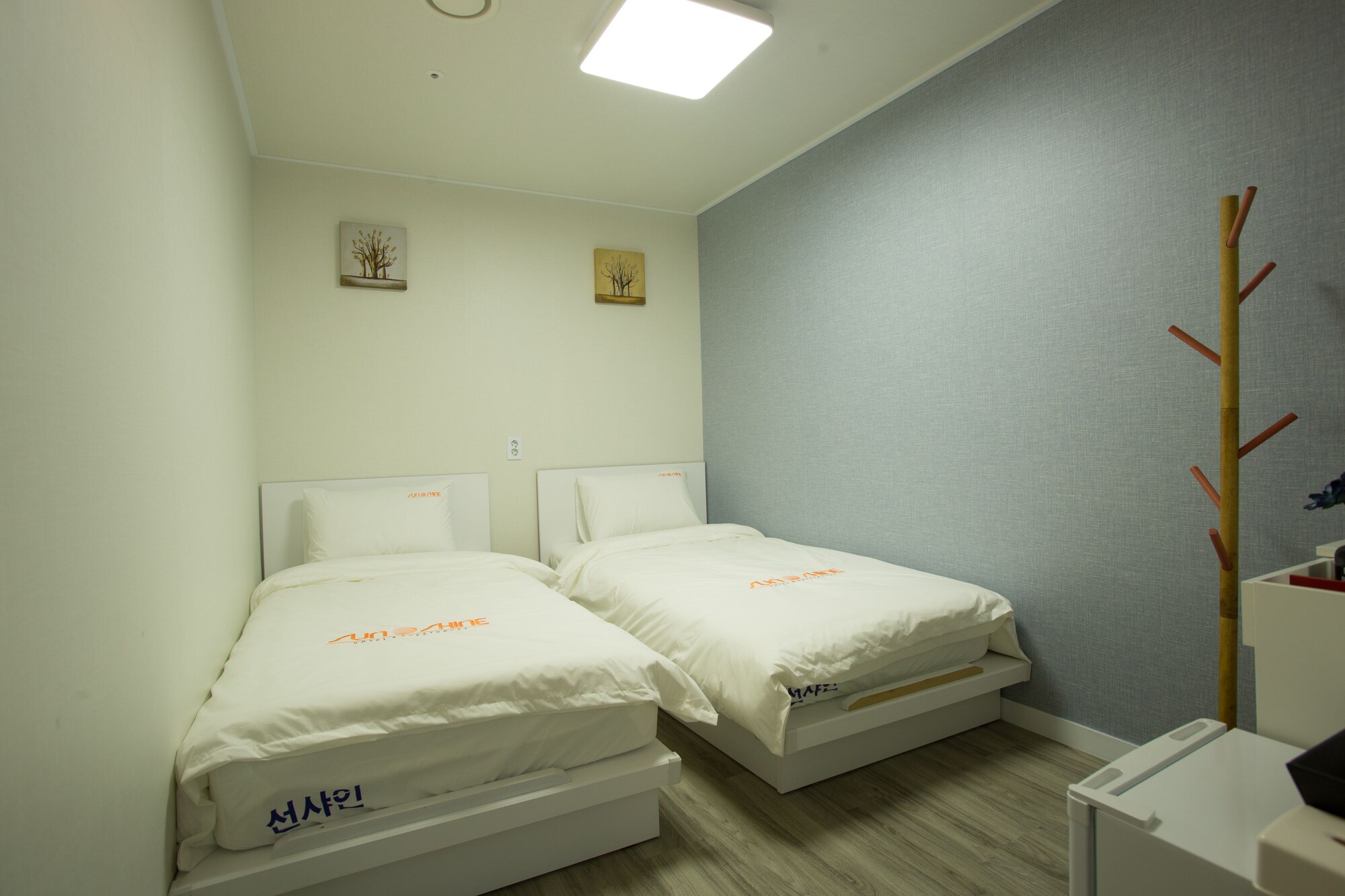 Room, Twin Beds, No Window