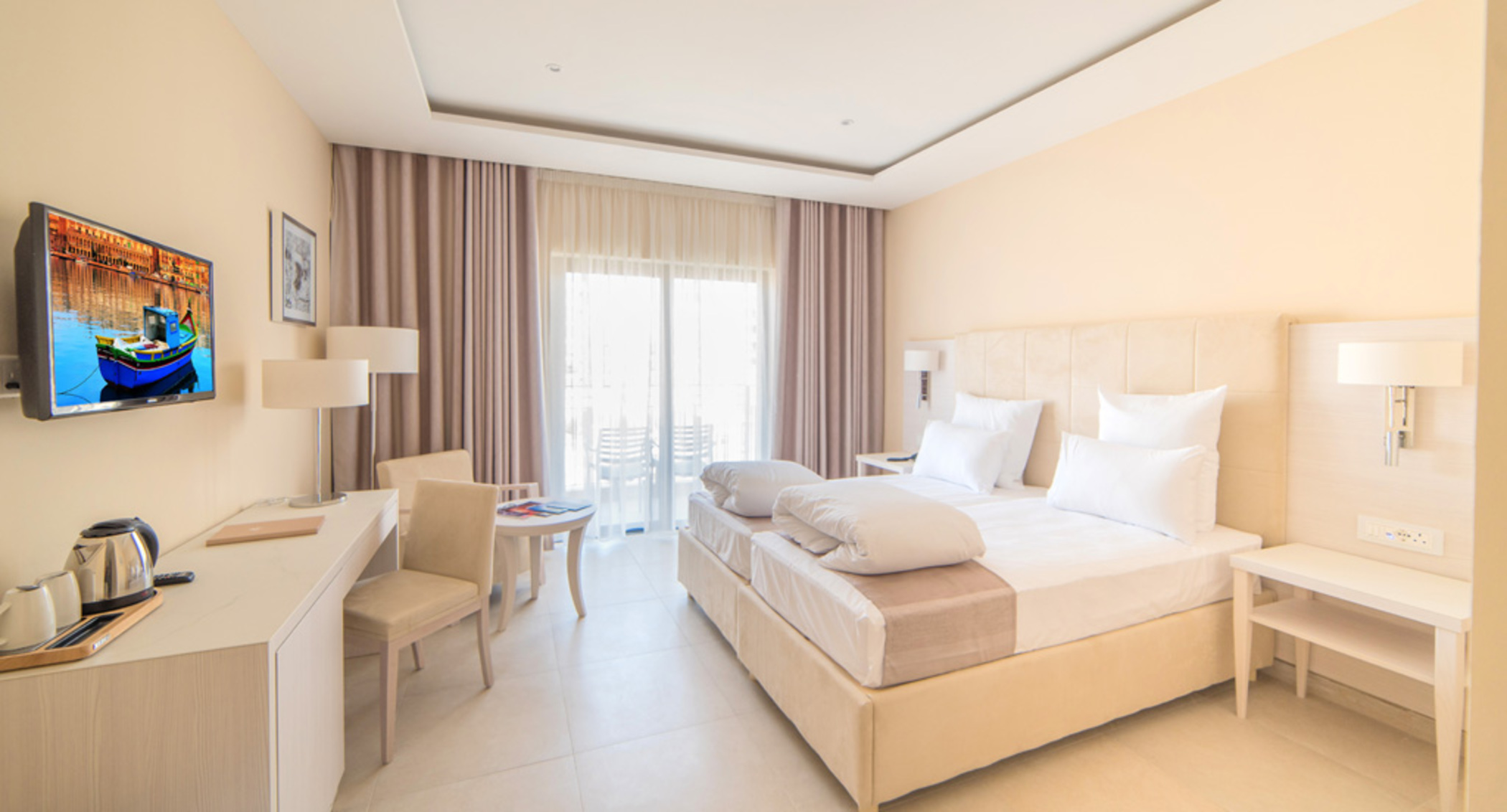 Standard, Double or Twin Bed