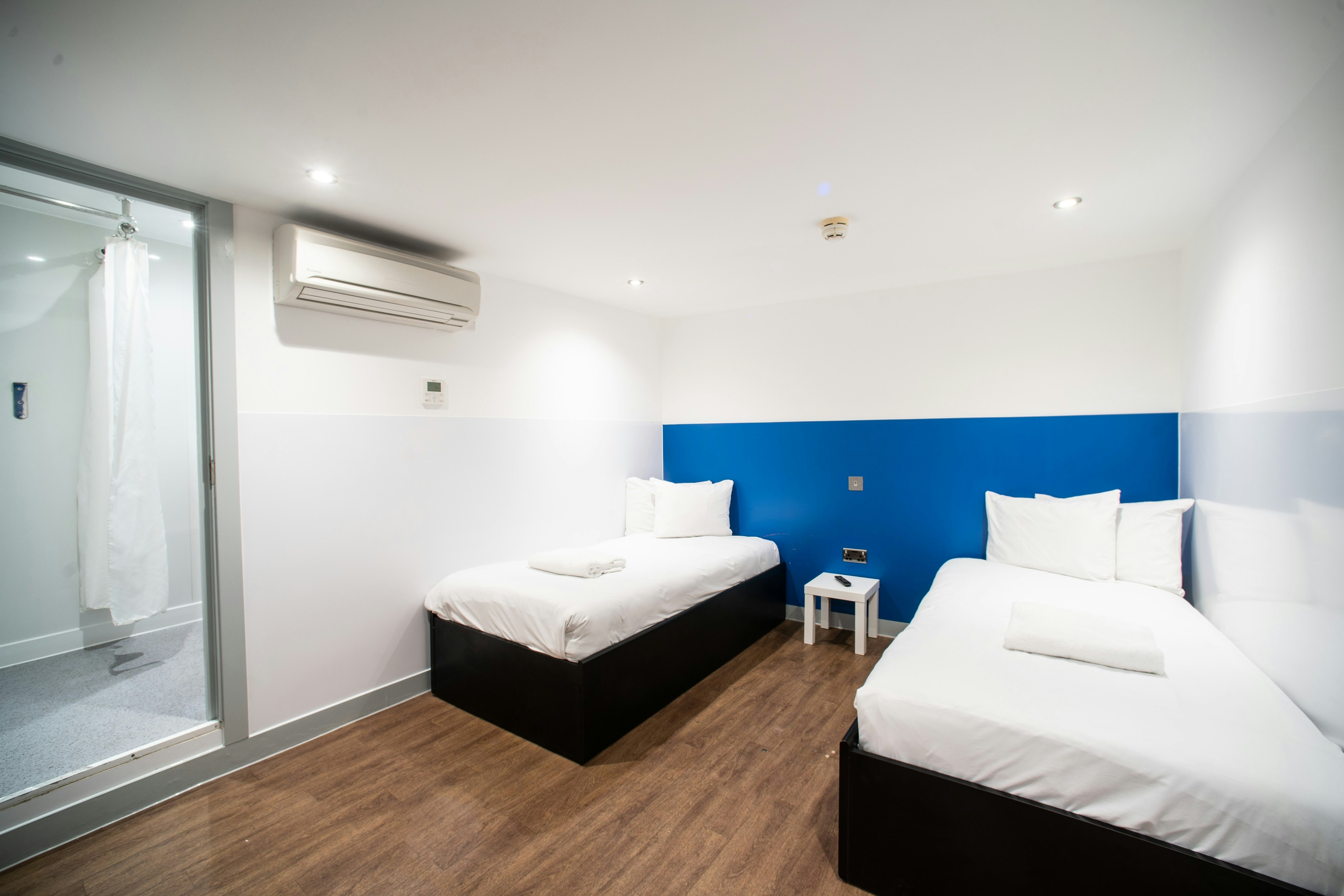 Room, Twin Beds, No Window