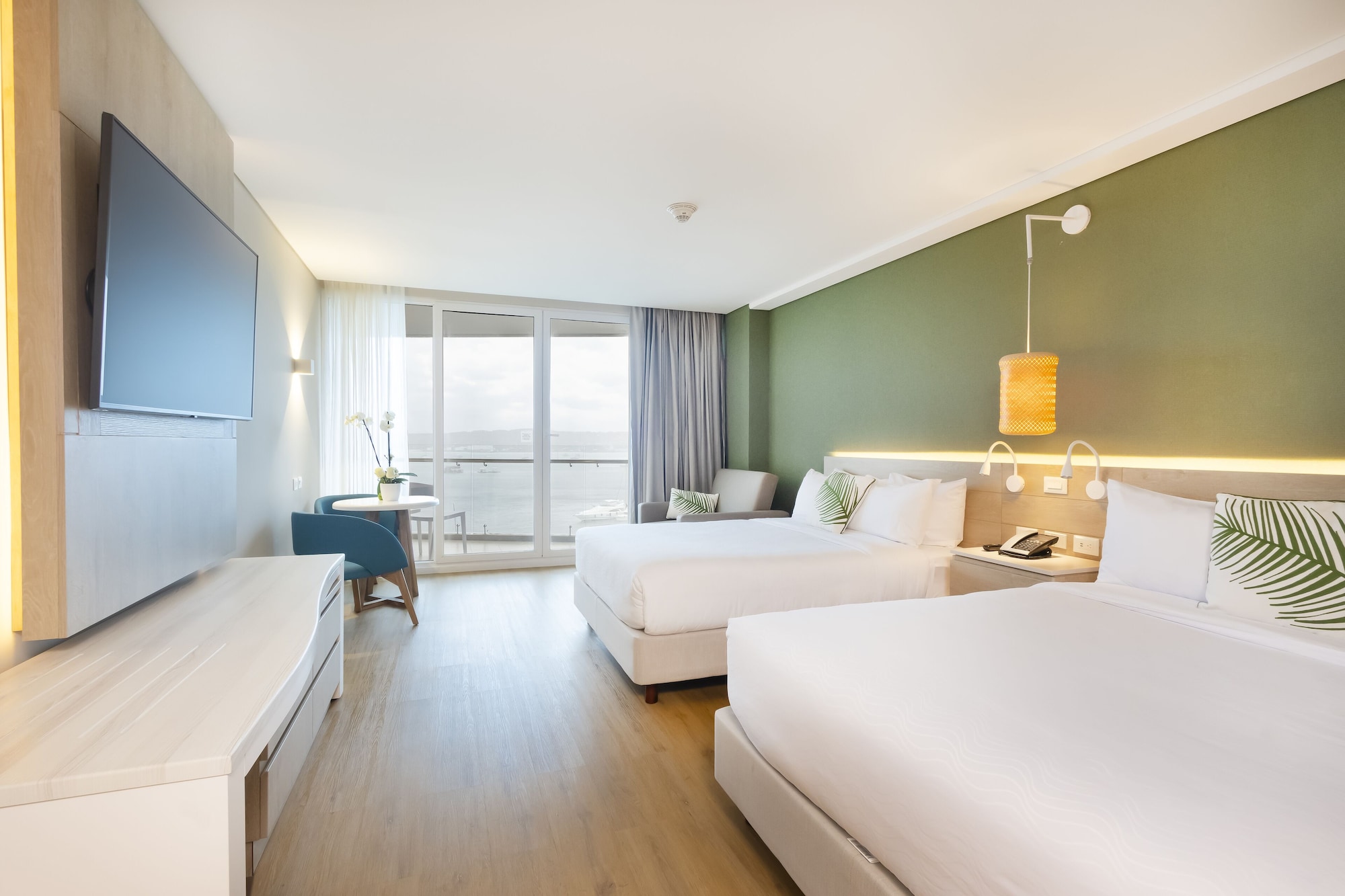 STANDARD, TWIN BEDS, SEA VIEW