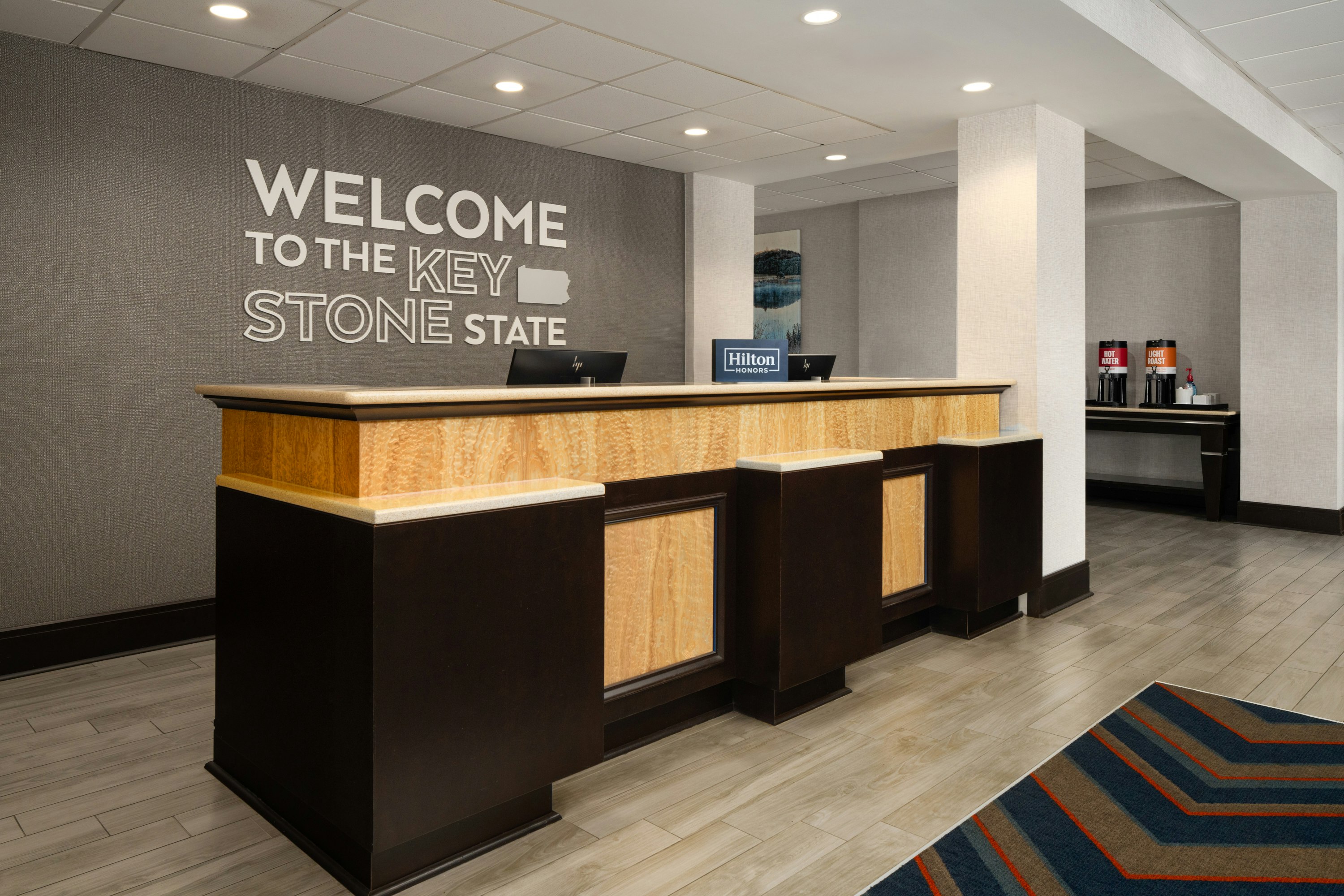 Lobby at Hampton Inn Chambersburg, CHAMBERSBURG - PA
