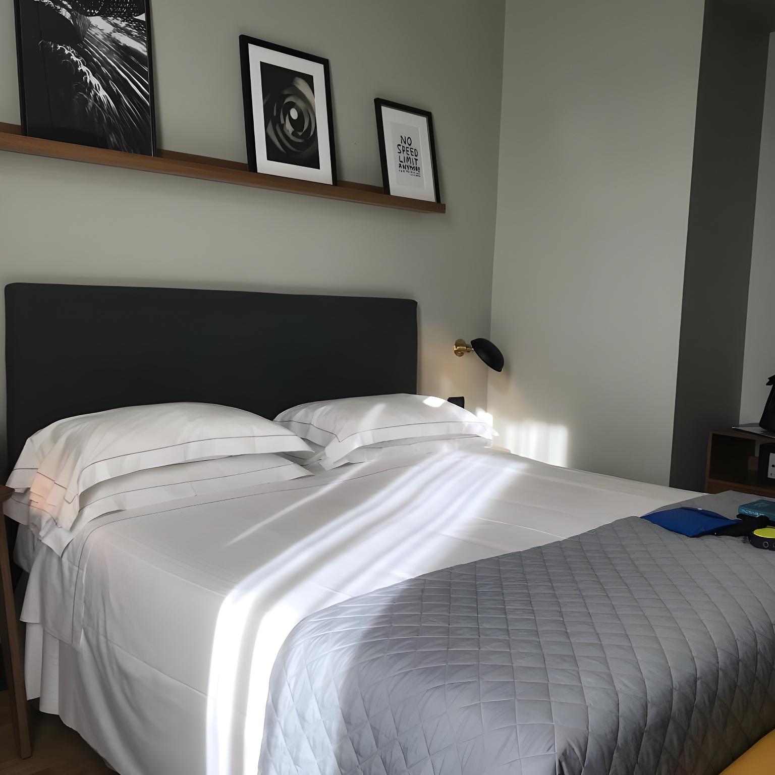 Smart, Single, Double Bed, with View