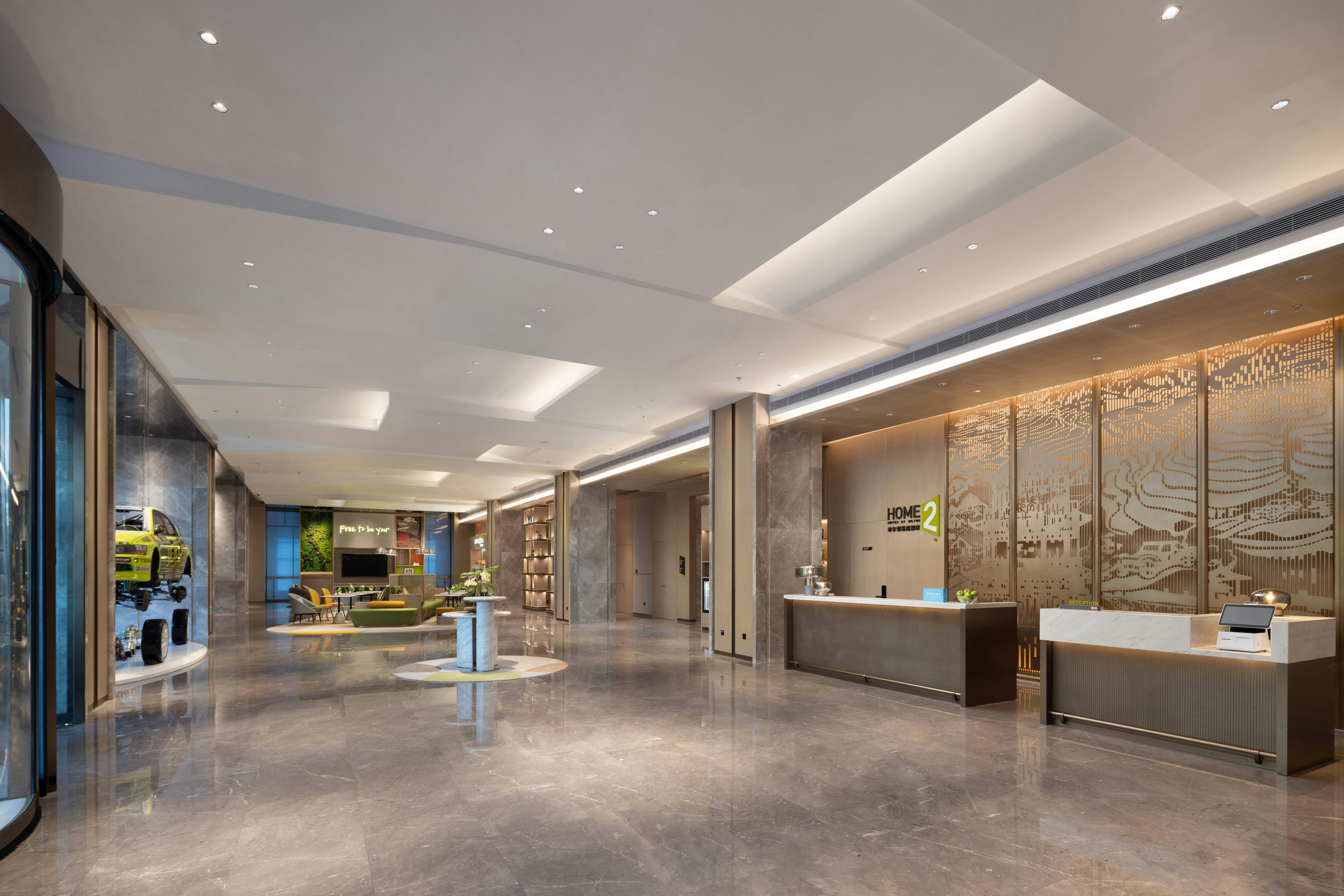 Lobby at Home2 Suites by Hilton Guiyang Airport, GUIYANG