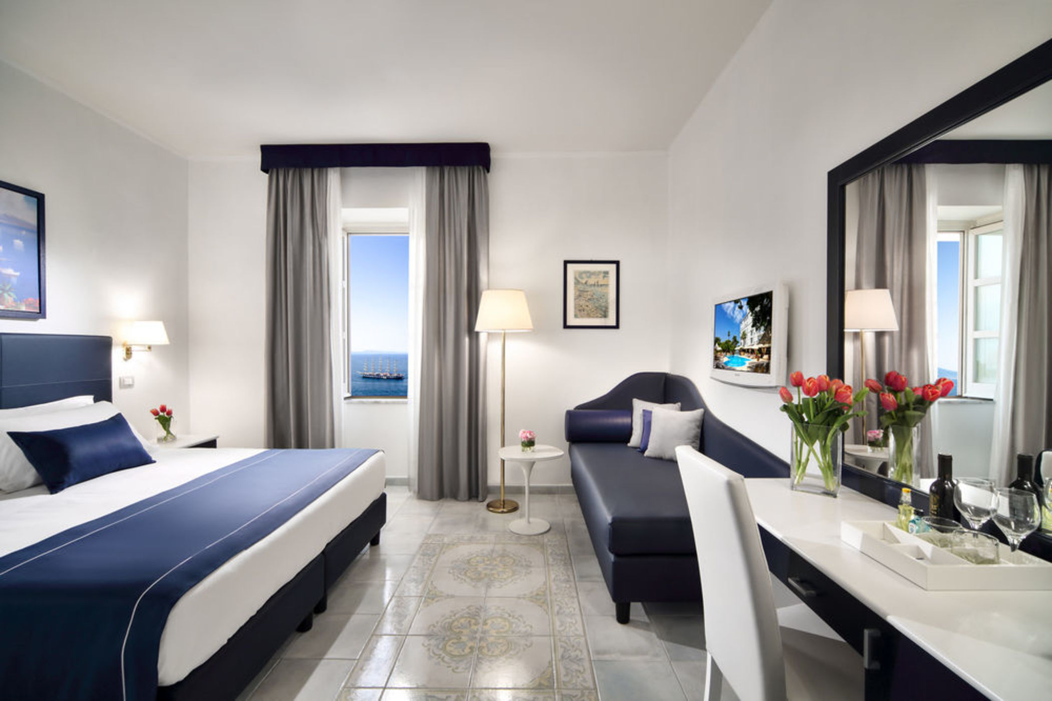 Superior, Double or Twin Bed, Sea View