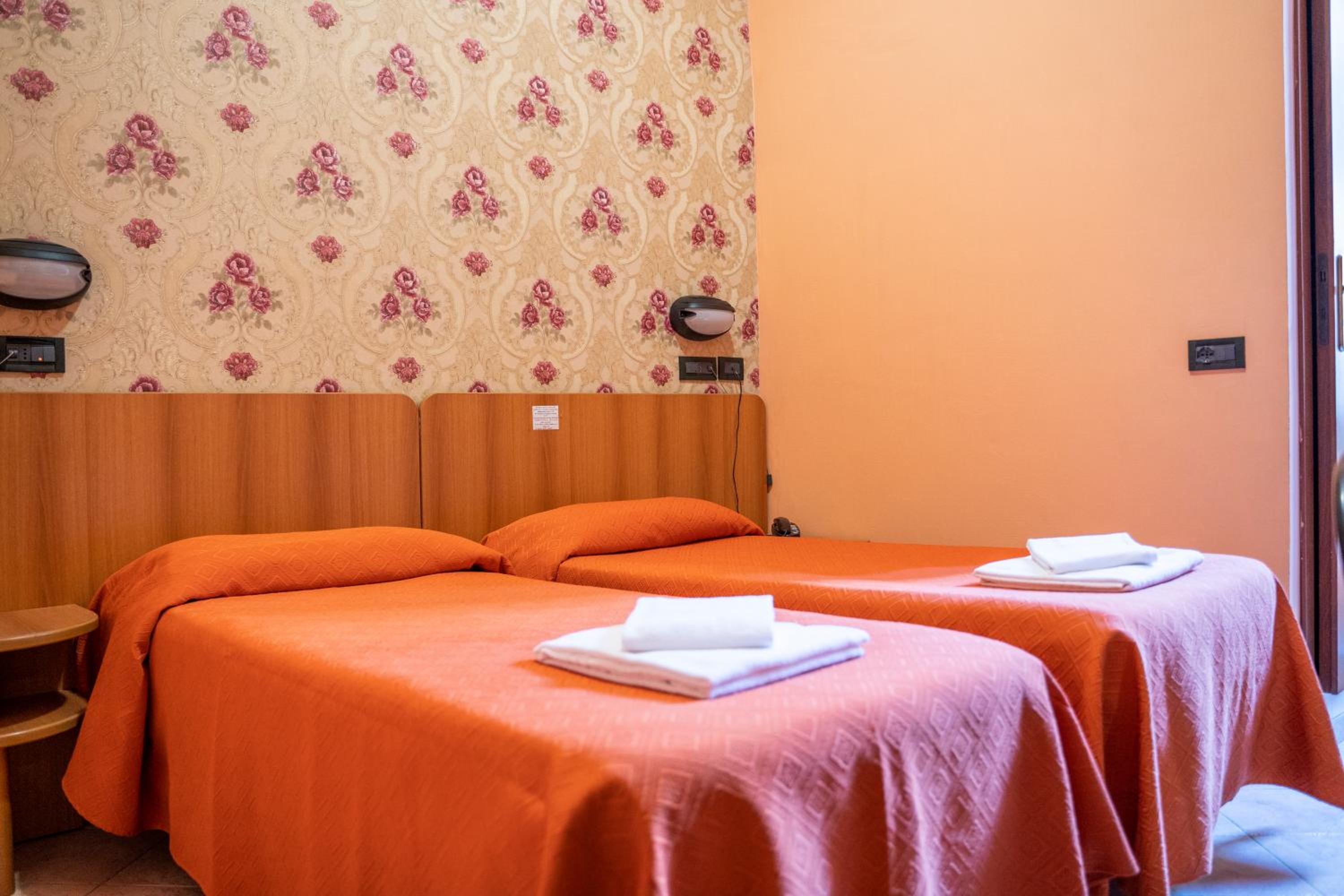 غرفة بسرير مزدوج أو سريرين منفصلين، Hotel Ferrarese Roma 5/10