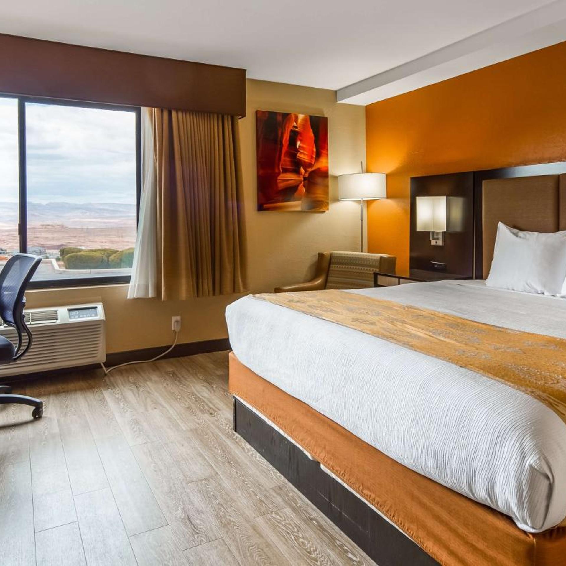 غرفة بسرير كينج لذوي الإعاقة، Best Western View Of Lake Powell Hotel 4/10