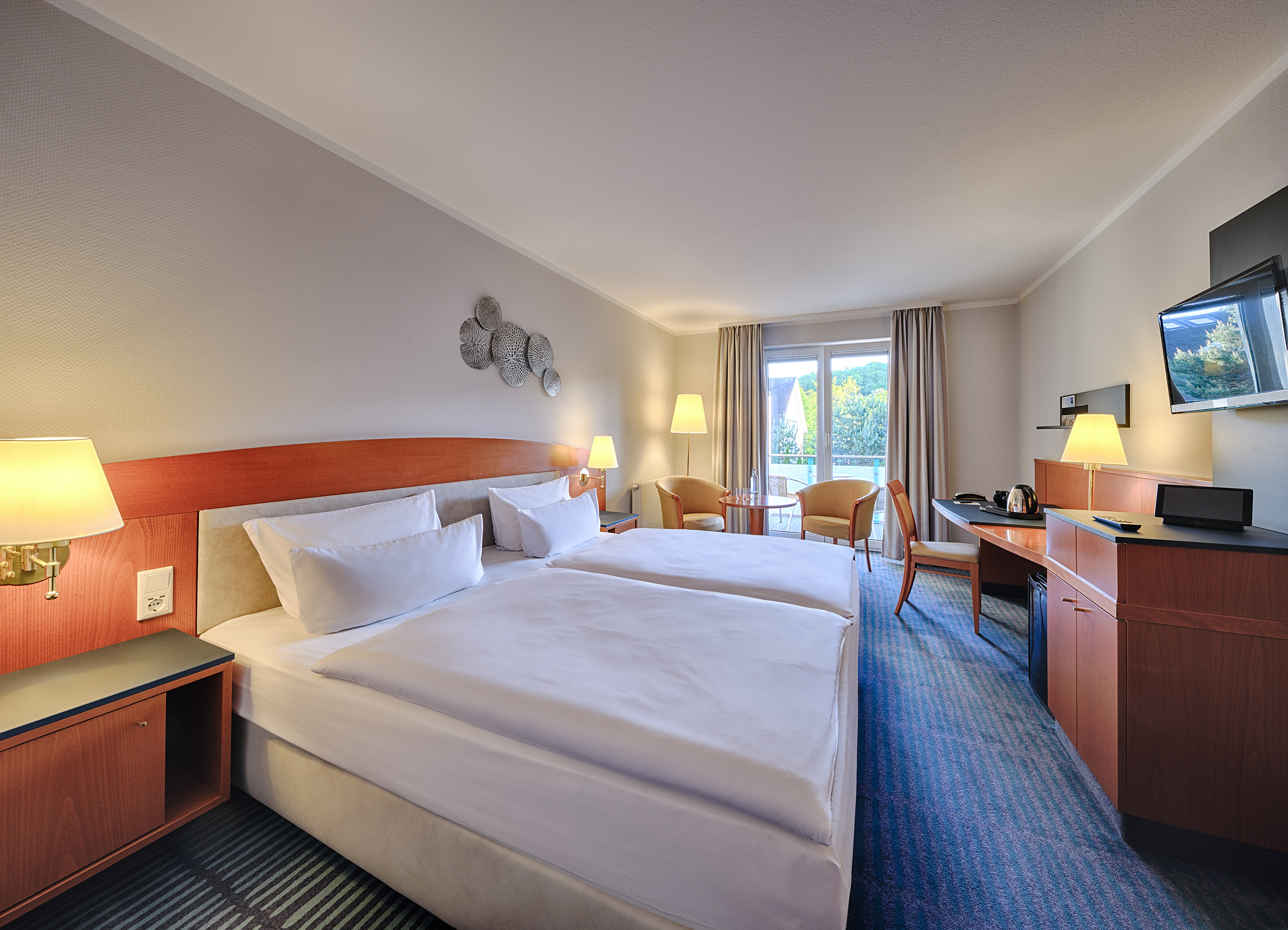 غرفة قياسية بسرير مزدوج، Dorint Seehotel Binz-Therme Binz / Rugen 3/6