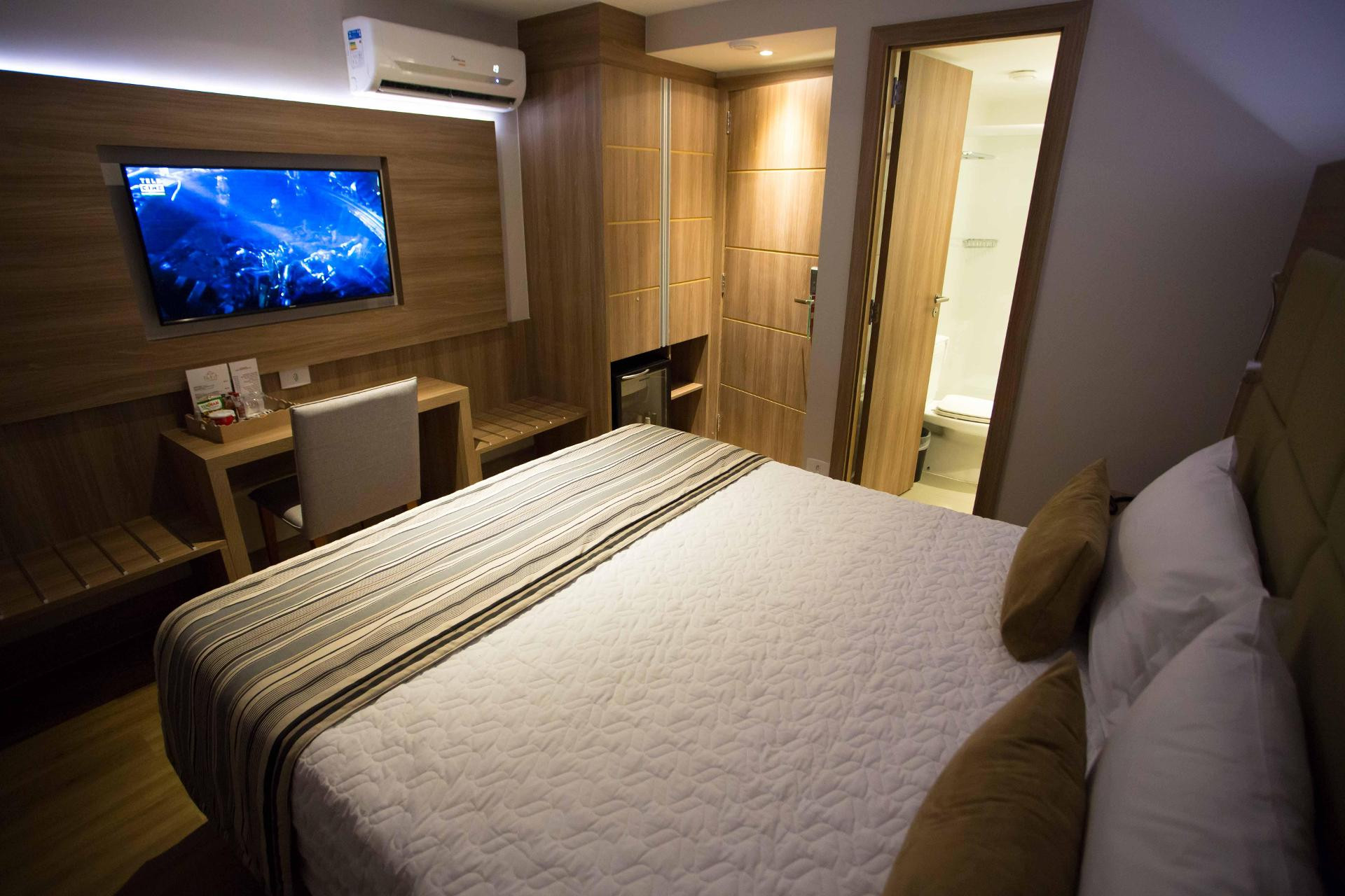 غرفة اقتصادية بسرير مزدوج، Petit Rio Hotel 2/5