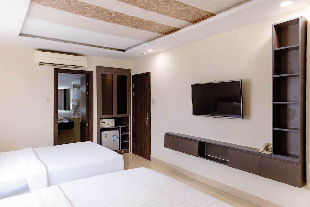 غرفة عائلية بسريرين كوين، Boss Palace Hotel 7/10
