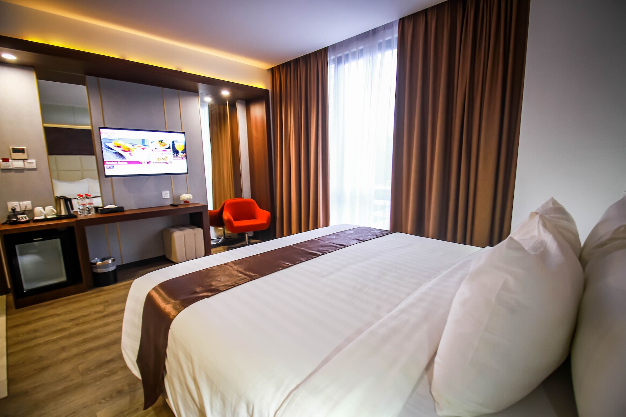غرفة ديلوكس بسرير كينج، Asialink Hotel By Prasanthi 3/10