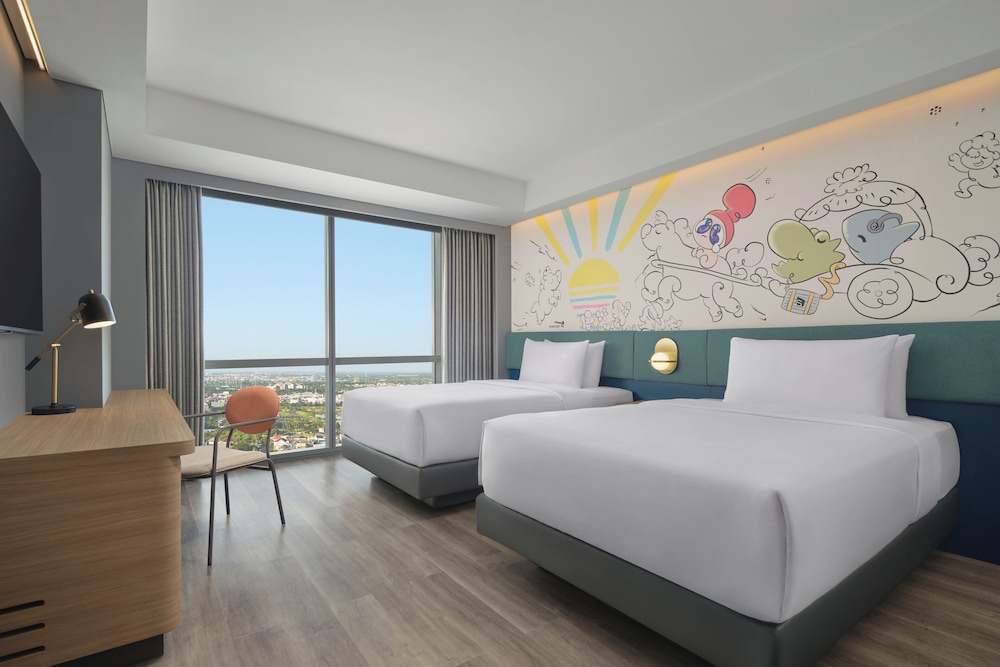 Loft, Deluxe, Twin Beds, Aloft Surabaya Pakuwon City 2/3