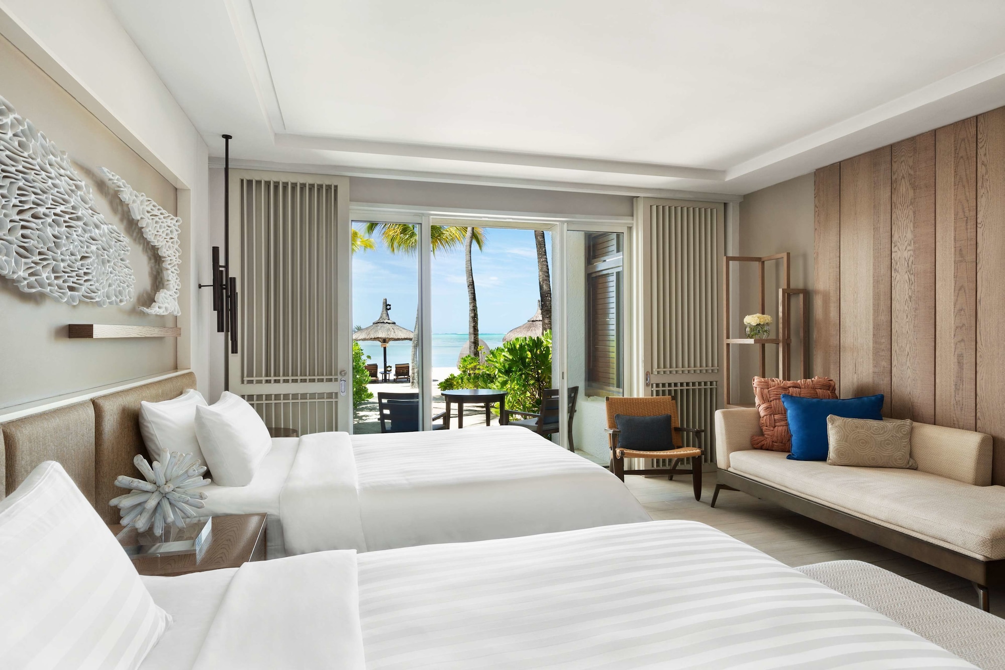 Hibiscus, Junior Suite, Twin Beds, Beach Front