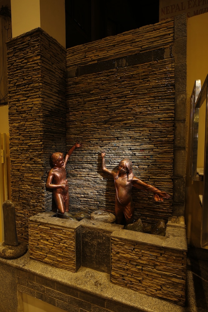 Lobby at Hotel Arts, KATHMANDU