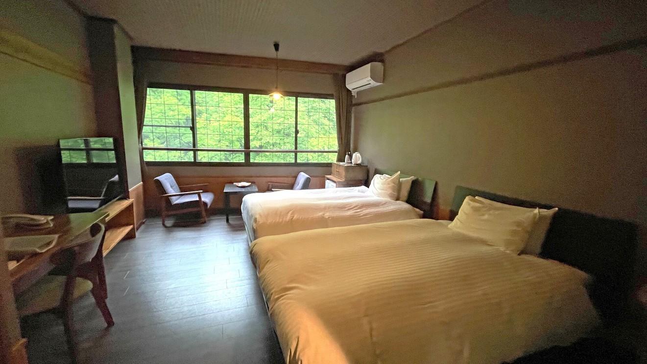 Compact, Twin Beds