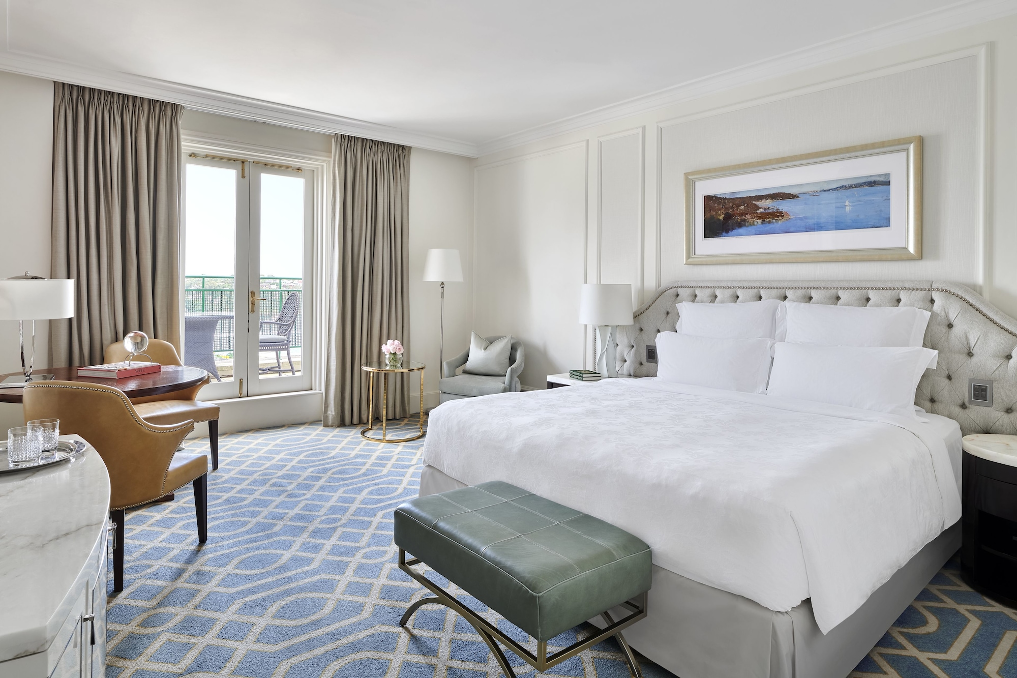 Harbor, Premier, King Bed, Terrace