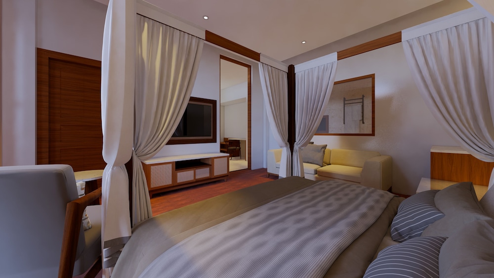 Pavilion, Studio, King Bed