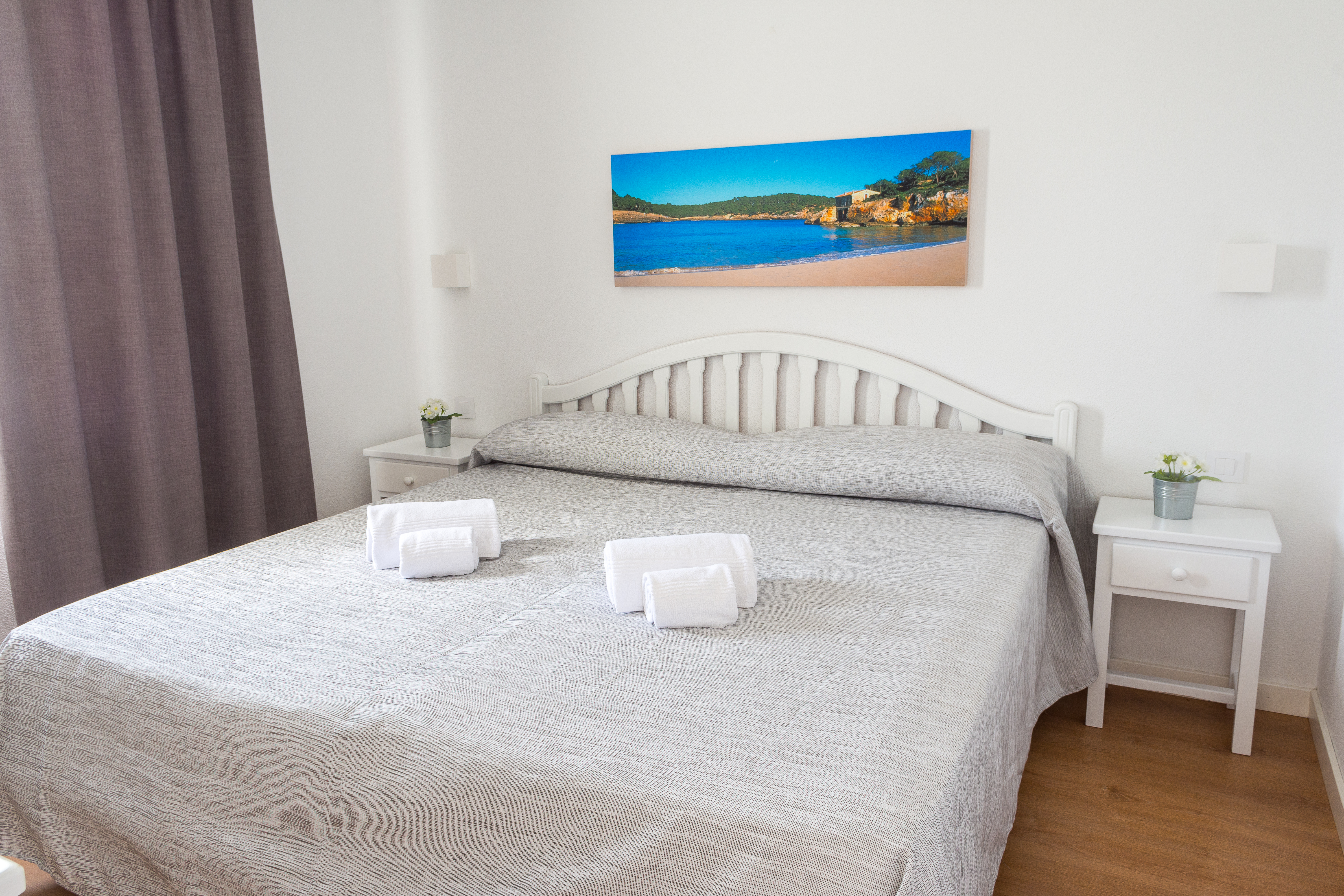 شقة بإطلالة على البحر بغرفتي نوم، Naranjos Resort Menorca 2/6
