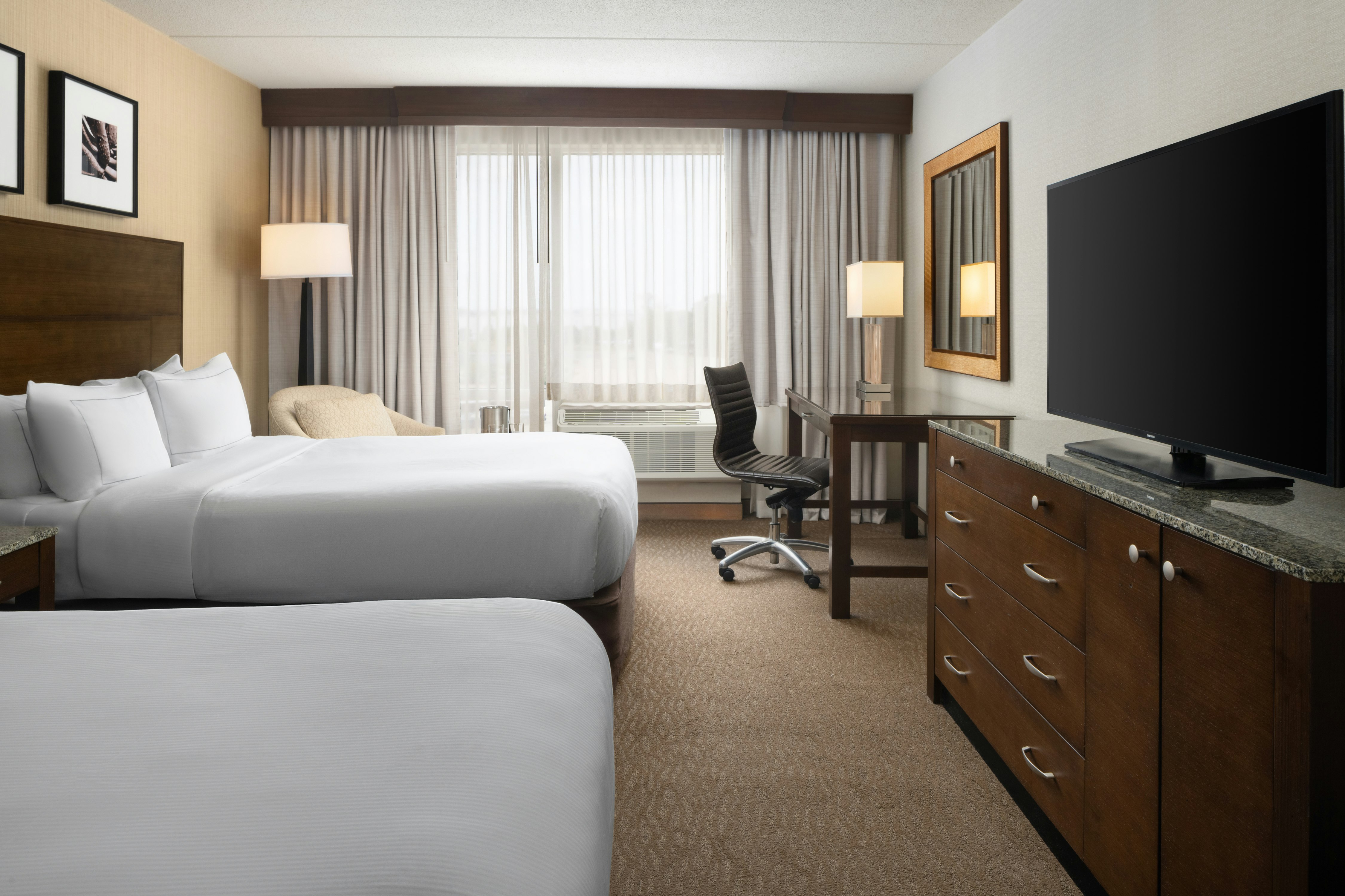 ROOM, 2 DOUBLE BEDS, ACCESSIBLE