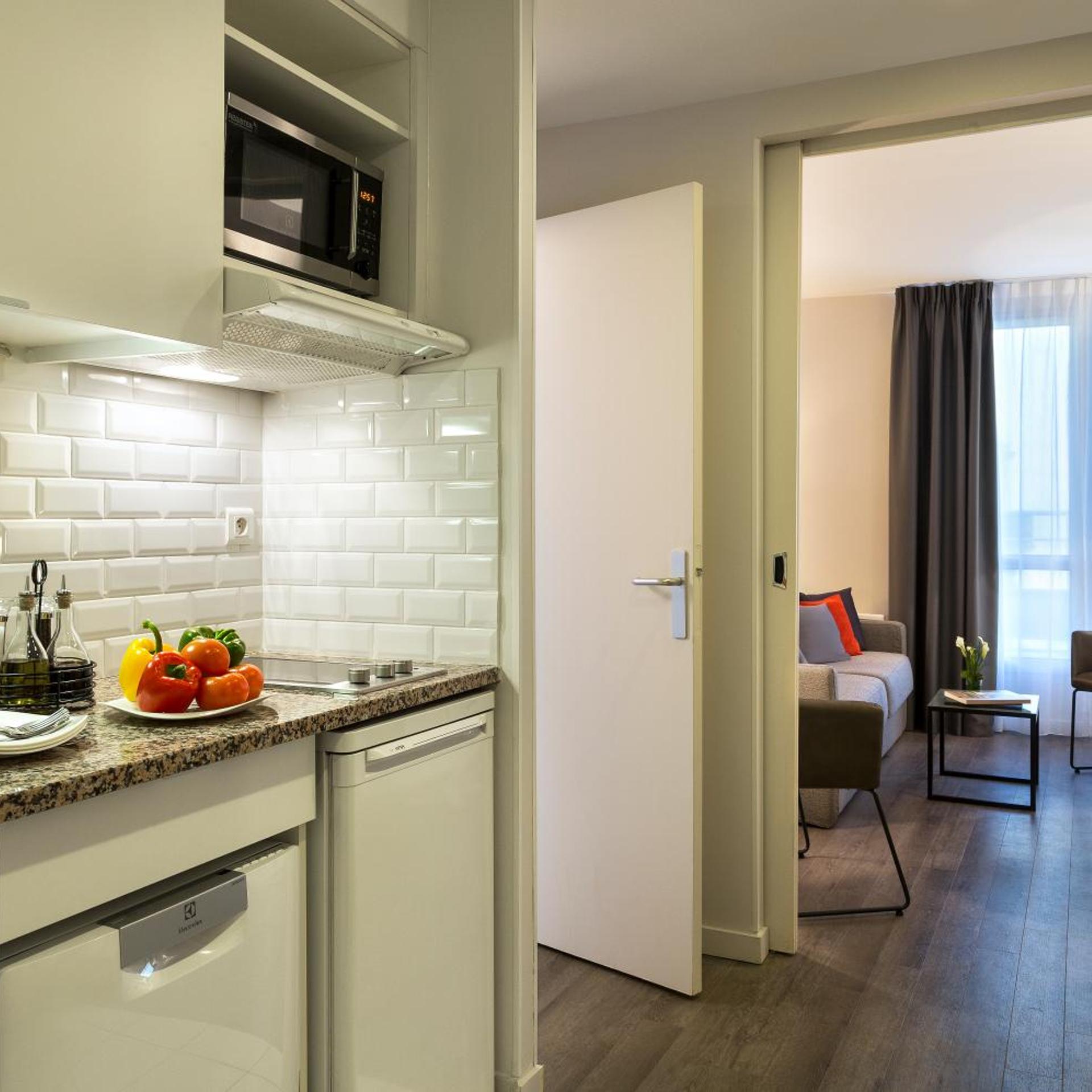 شقة بسرير مزدوج، Citadines Montmartre Paris 5/5
