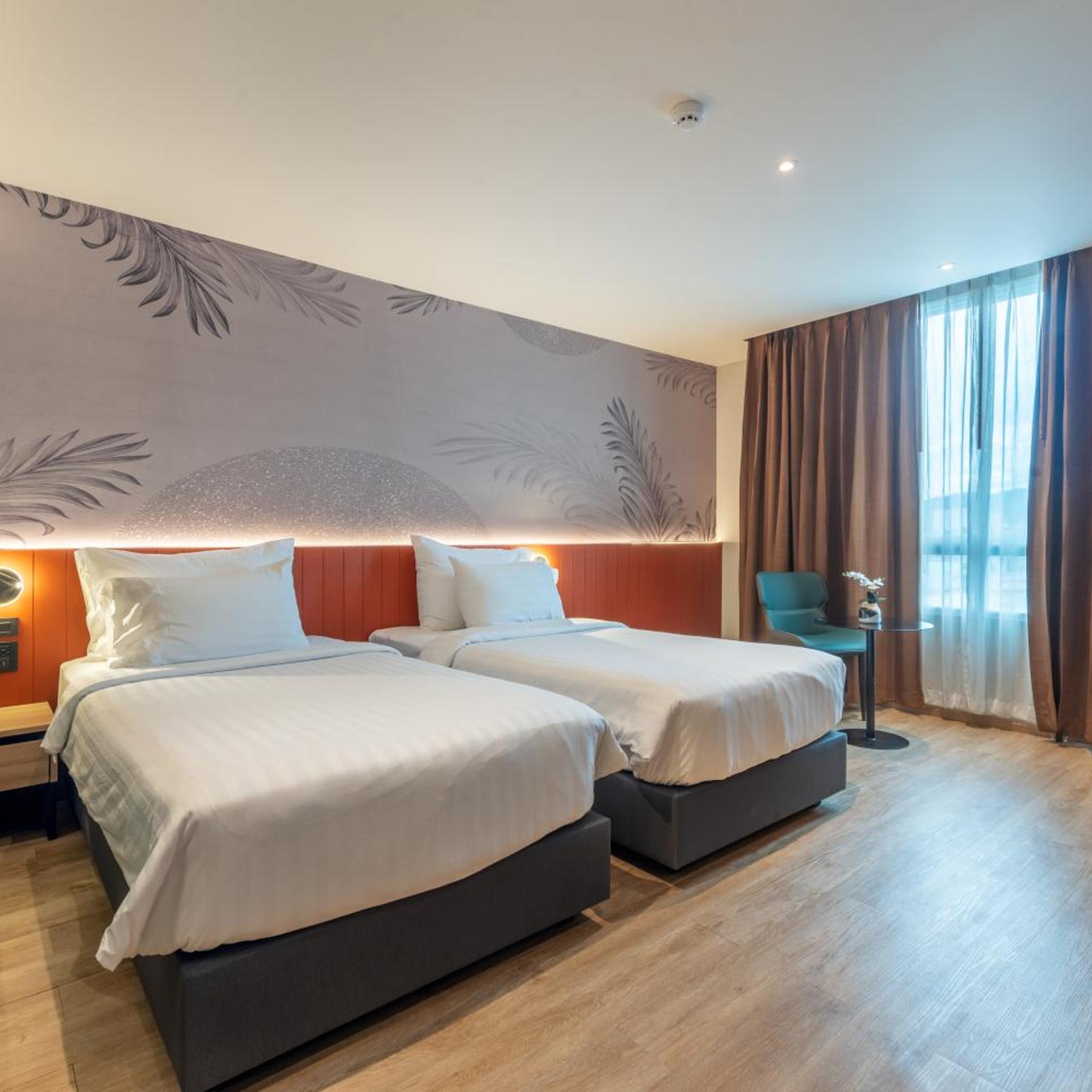 غرفة سوبيريور بسرير مزدوج، Buri Sriphu Hotel 4/7