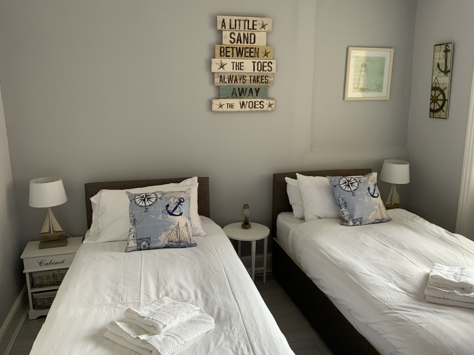 Sandy, Beach, Double Bed