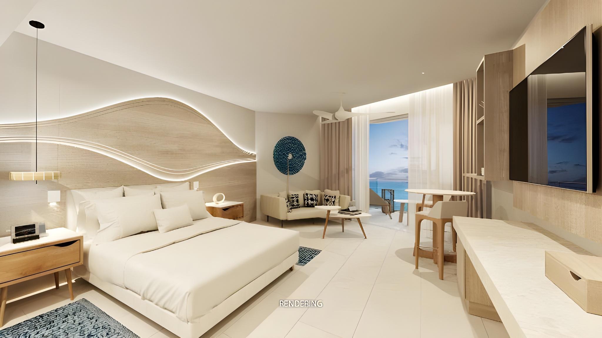 Junior Suite, King Bed, Ocean Front