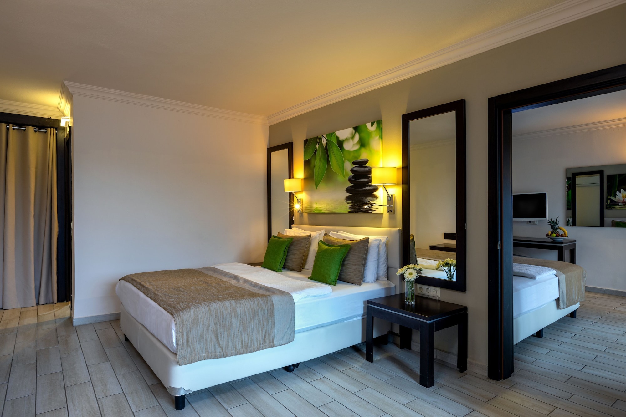 Family Room Two Bedrooms Garden View