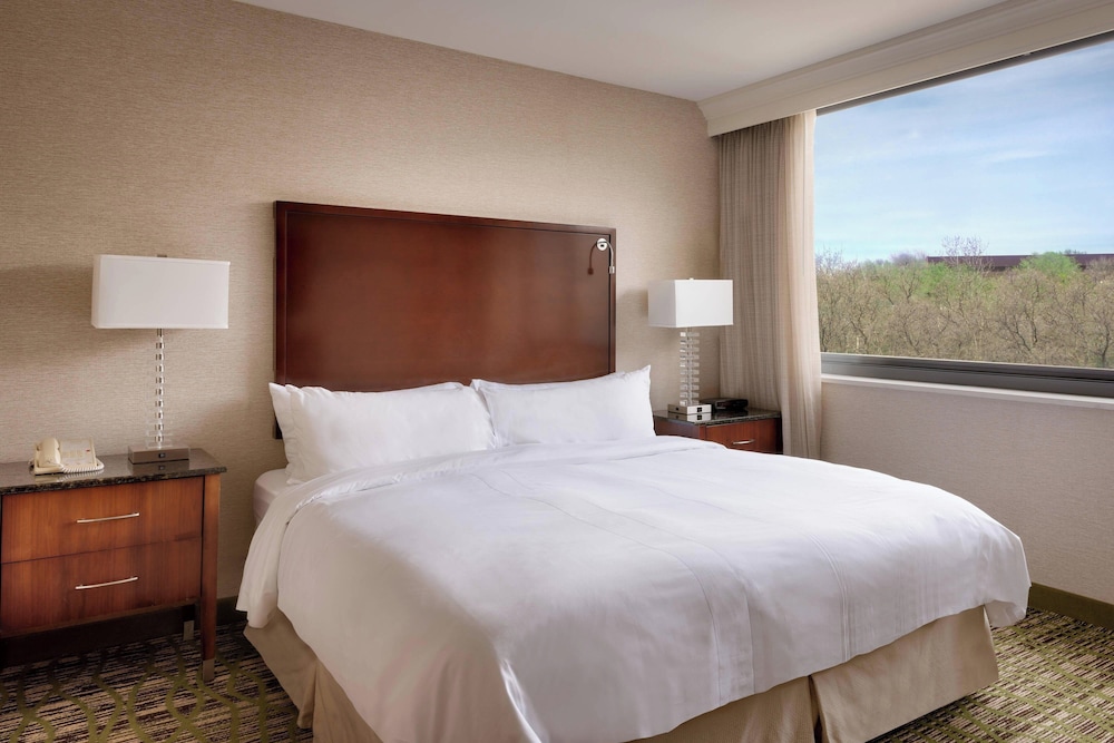 غرفة بسرير كينج بإطلالة على الجبل للمدخنين، Marriott University Park 6/9