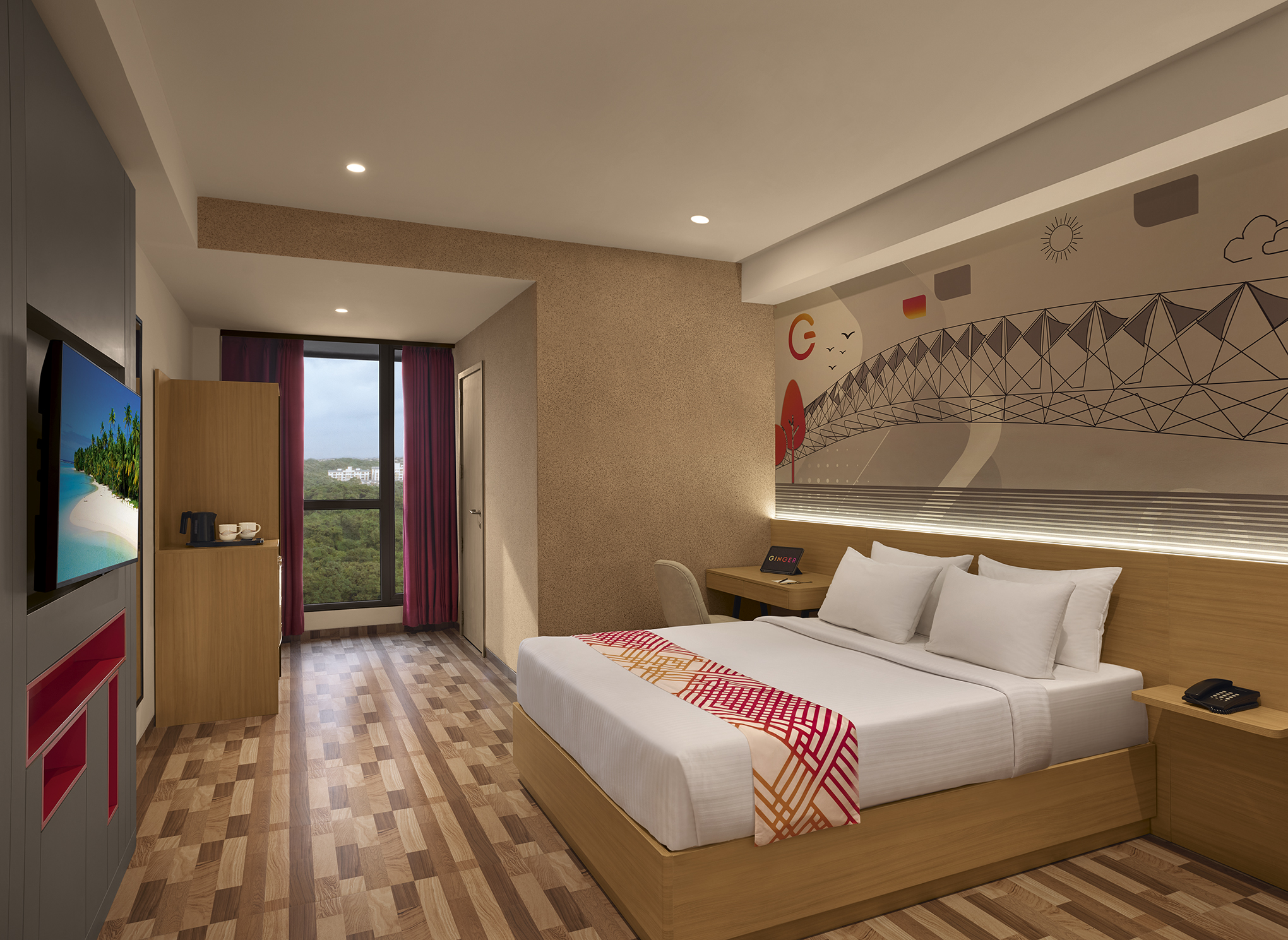 Deluxe, Double Bed