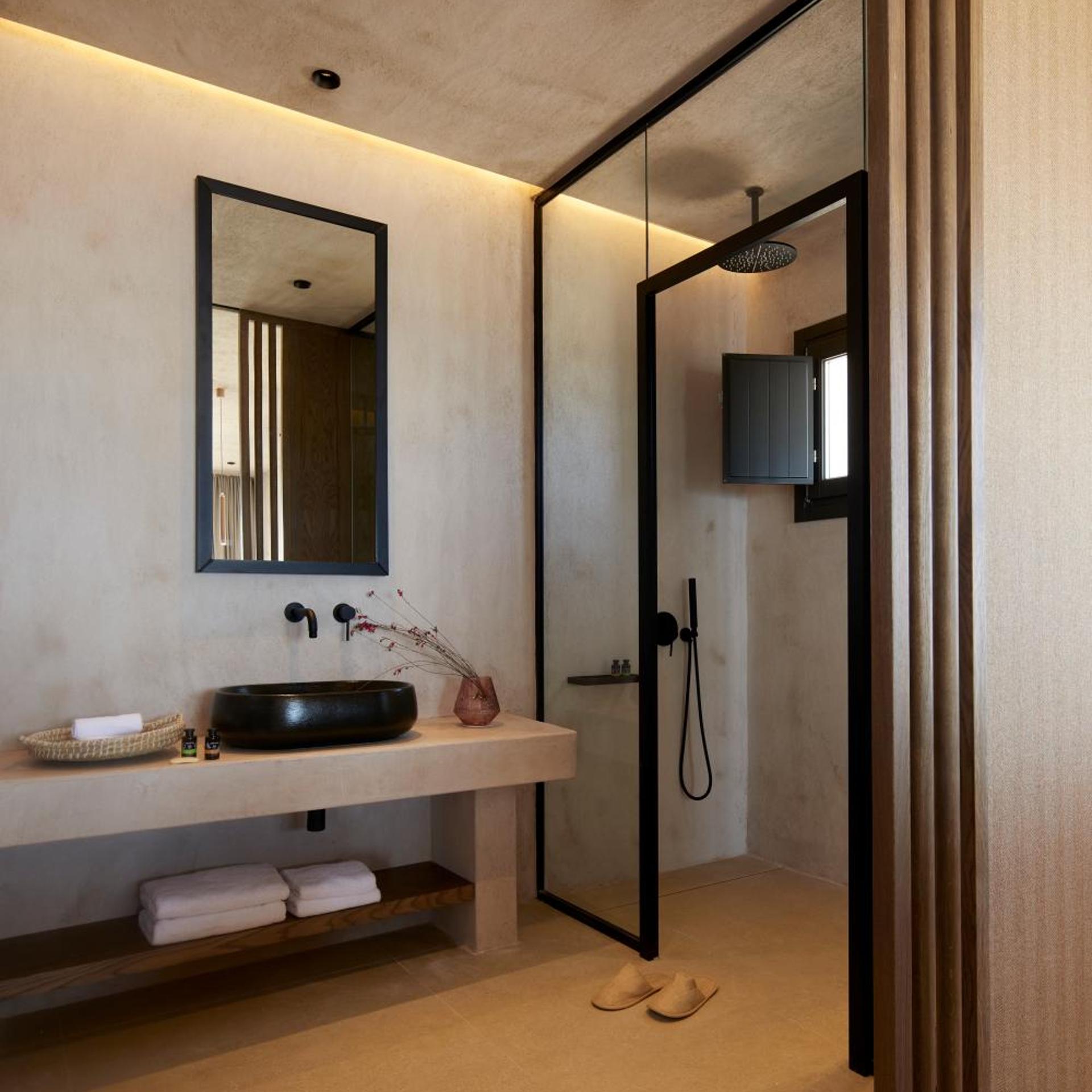 جناح بانورامي بجاكوزي، North Santorini Luxury Spa Hotel 7/10