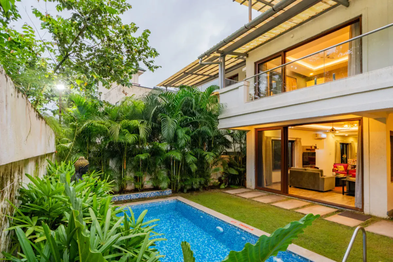 ELIVAAS 4 BHK With Pvt Pool & Outdoor Sitting Area Anasa 11/14