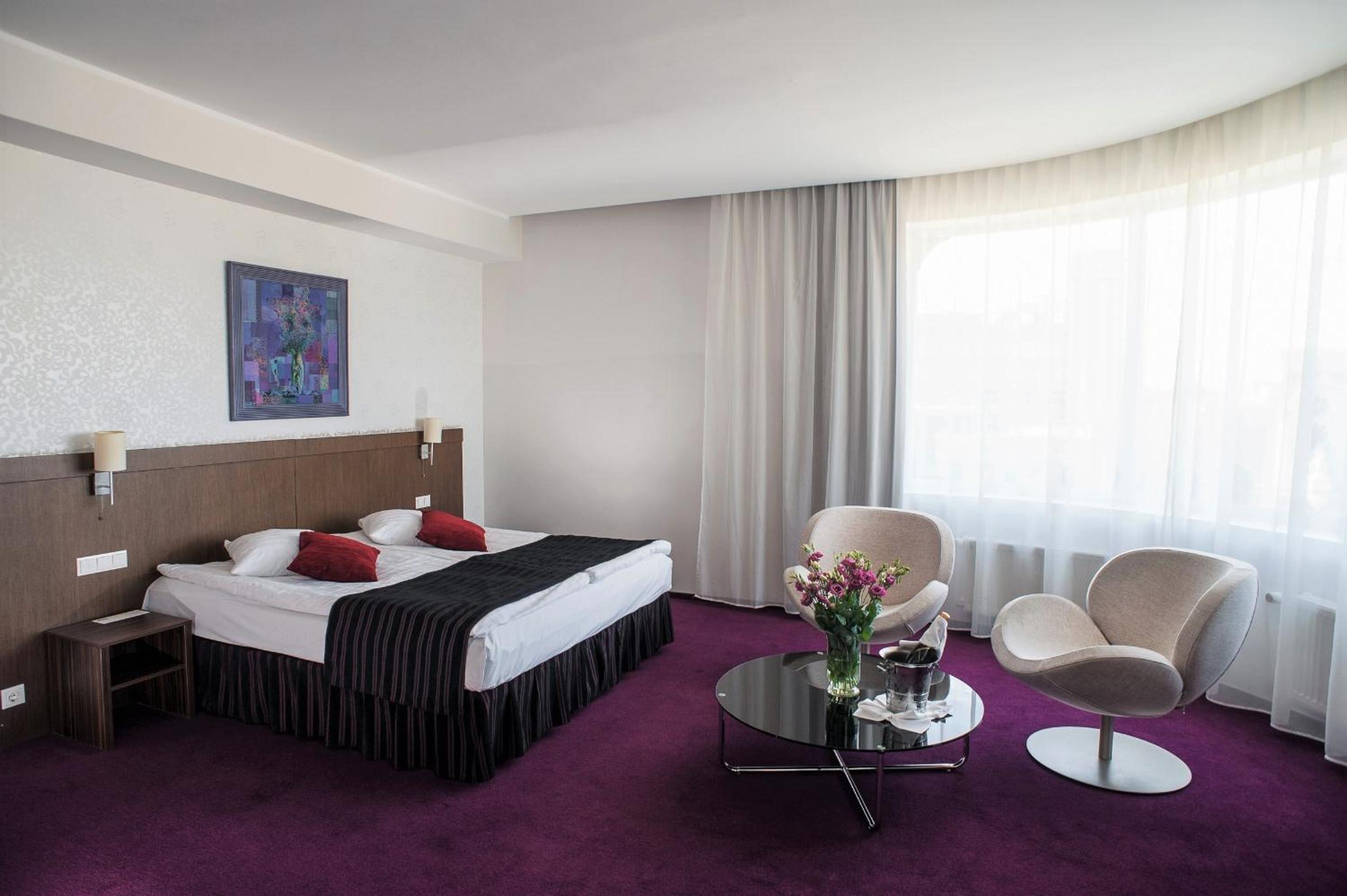 غرفة ديلوكس بسرير مزدوج، Rija Vef Hotel 3/6