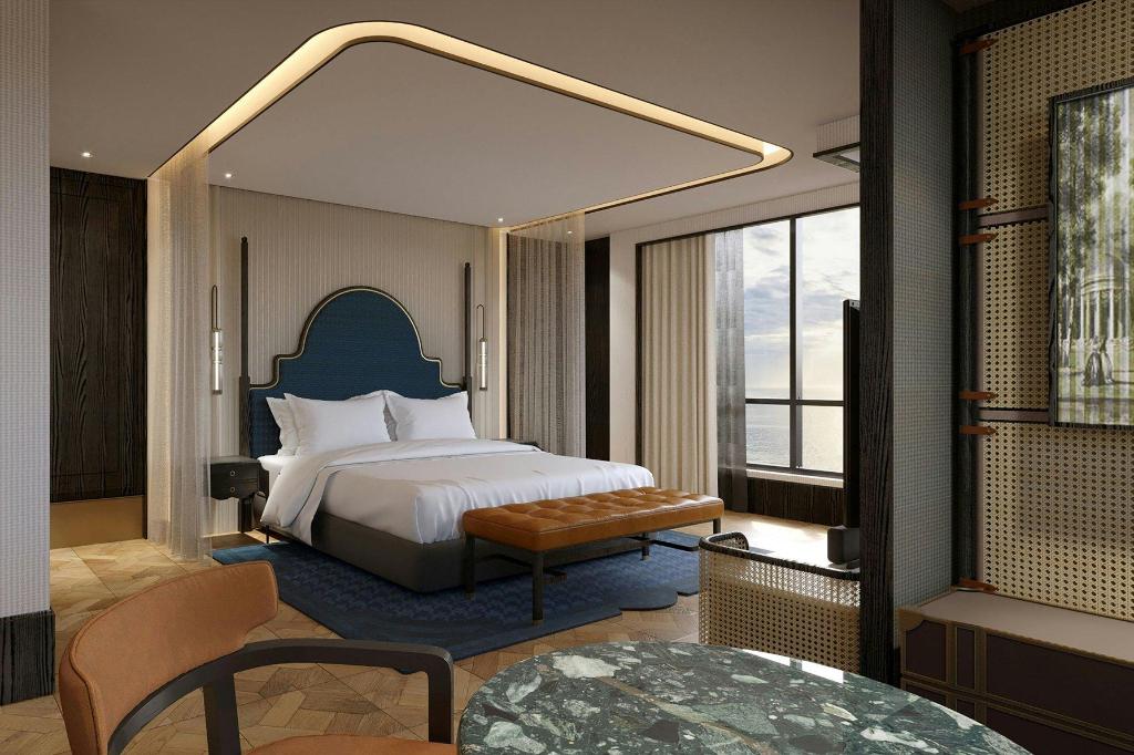 1 Bedroom, Vice President, Suite, King Bed, Skyline View, High Floor