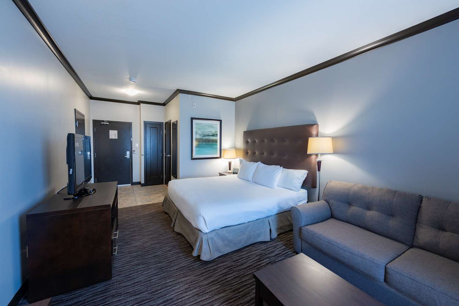 Room, King Bed, Sofa, Balcony