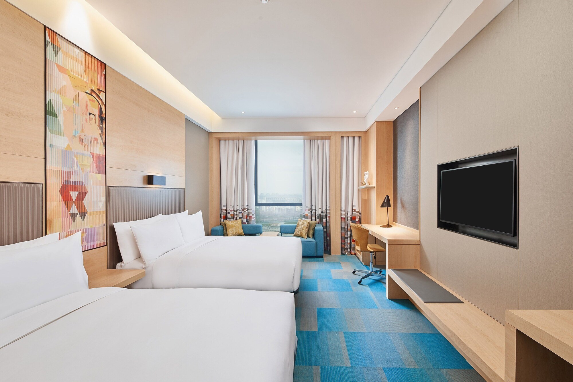 room, 2 double beds