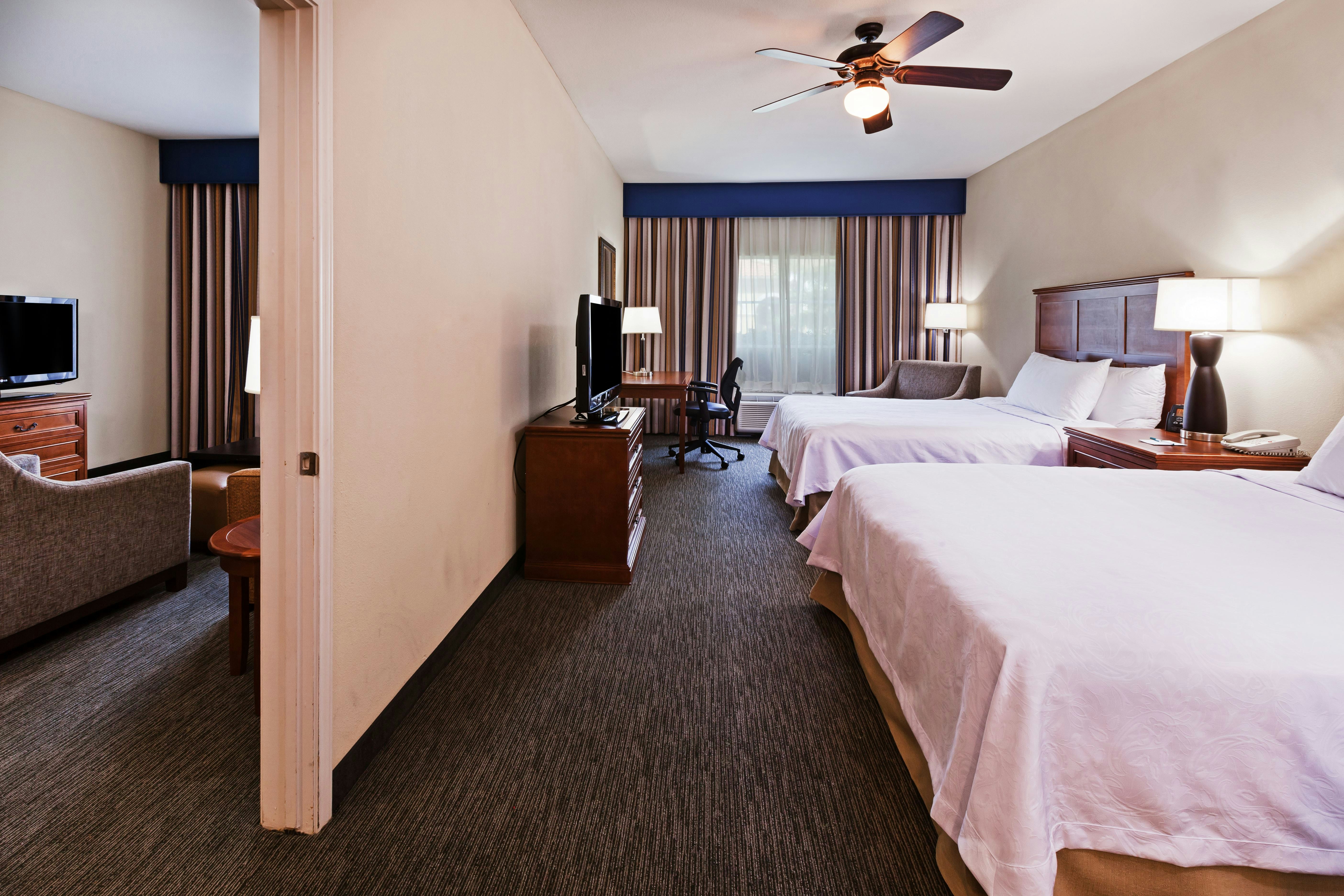 1 BEDROOM, SUITE, 2 QUEEN BEDS