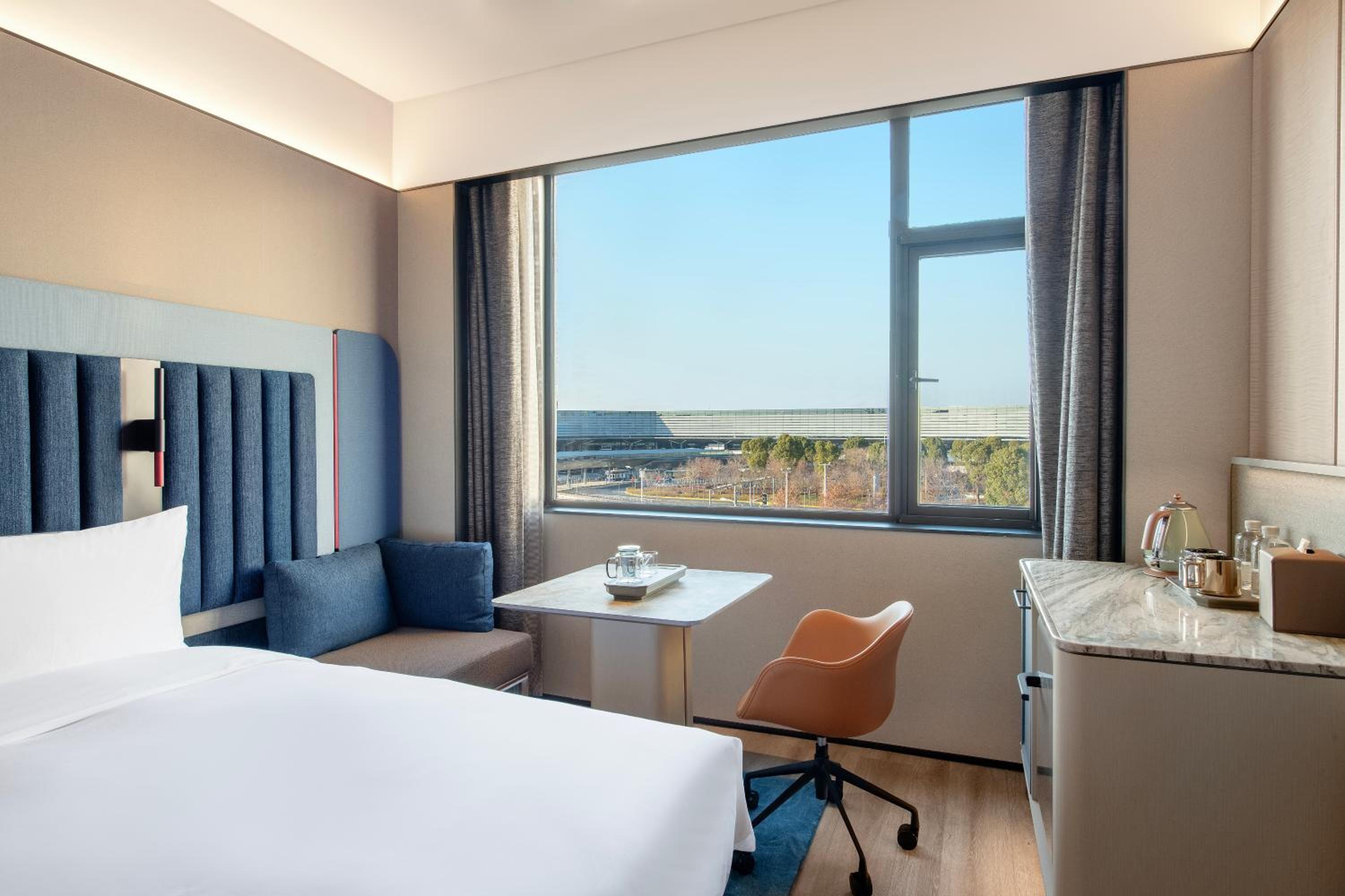 غرفة ديلوكس بسرير كينج، InterCityHotel Shanghai Hongqiao Airport 9/10