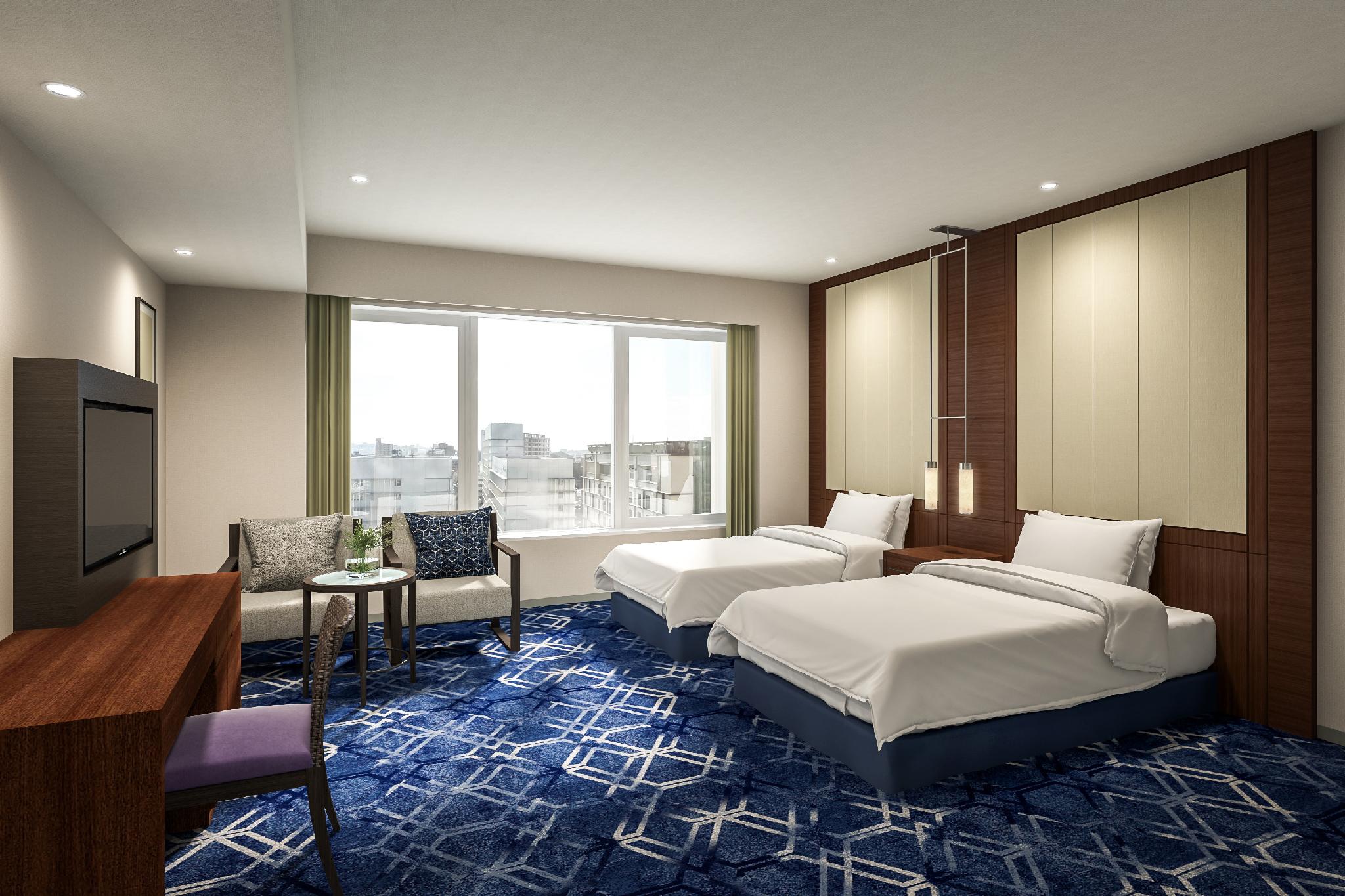 Renovated, Premier, Premium, Twin Beds, City View