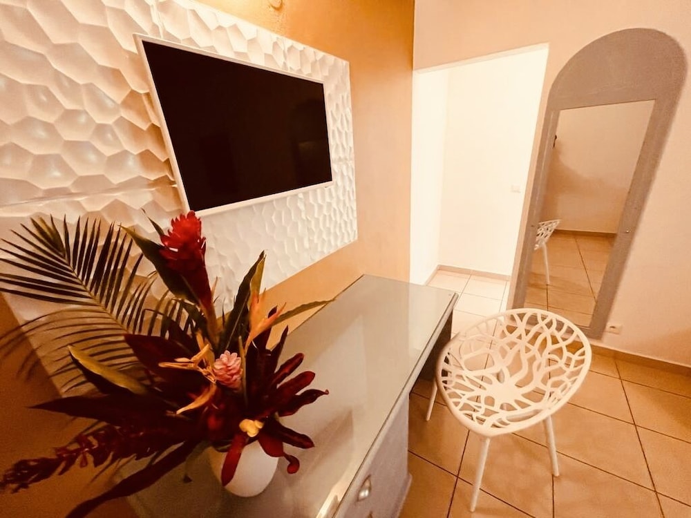 Lobby at Tropicana Suites, DESHAIES